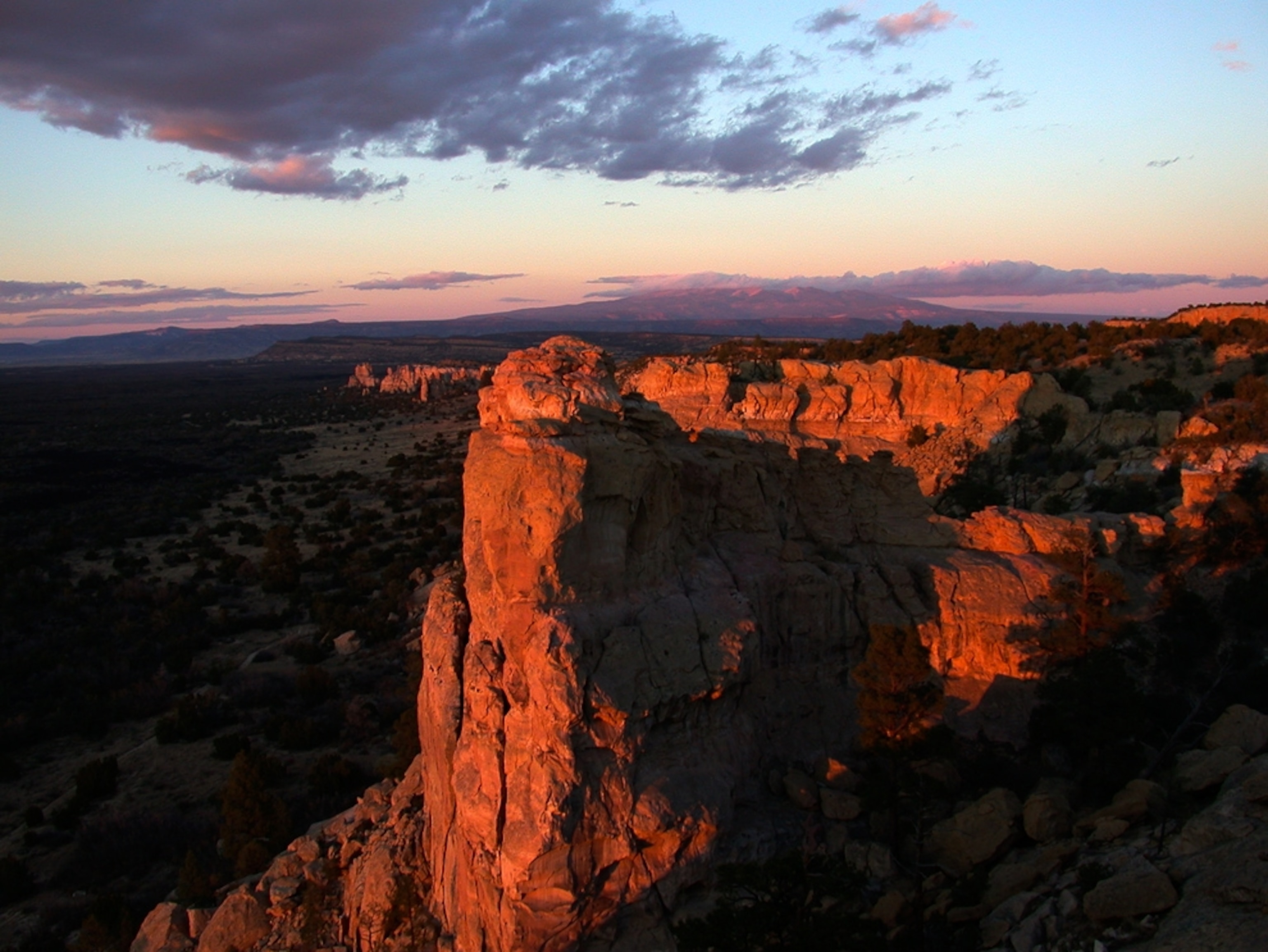 Canyons in El Malpais National Monument and Conservation Area, New Mexico