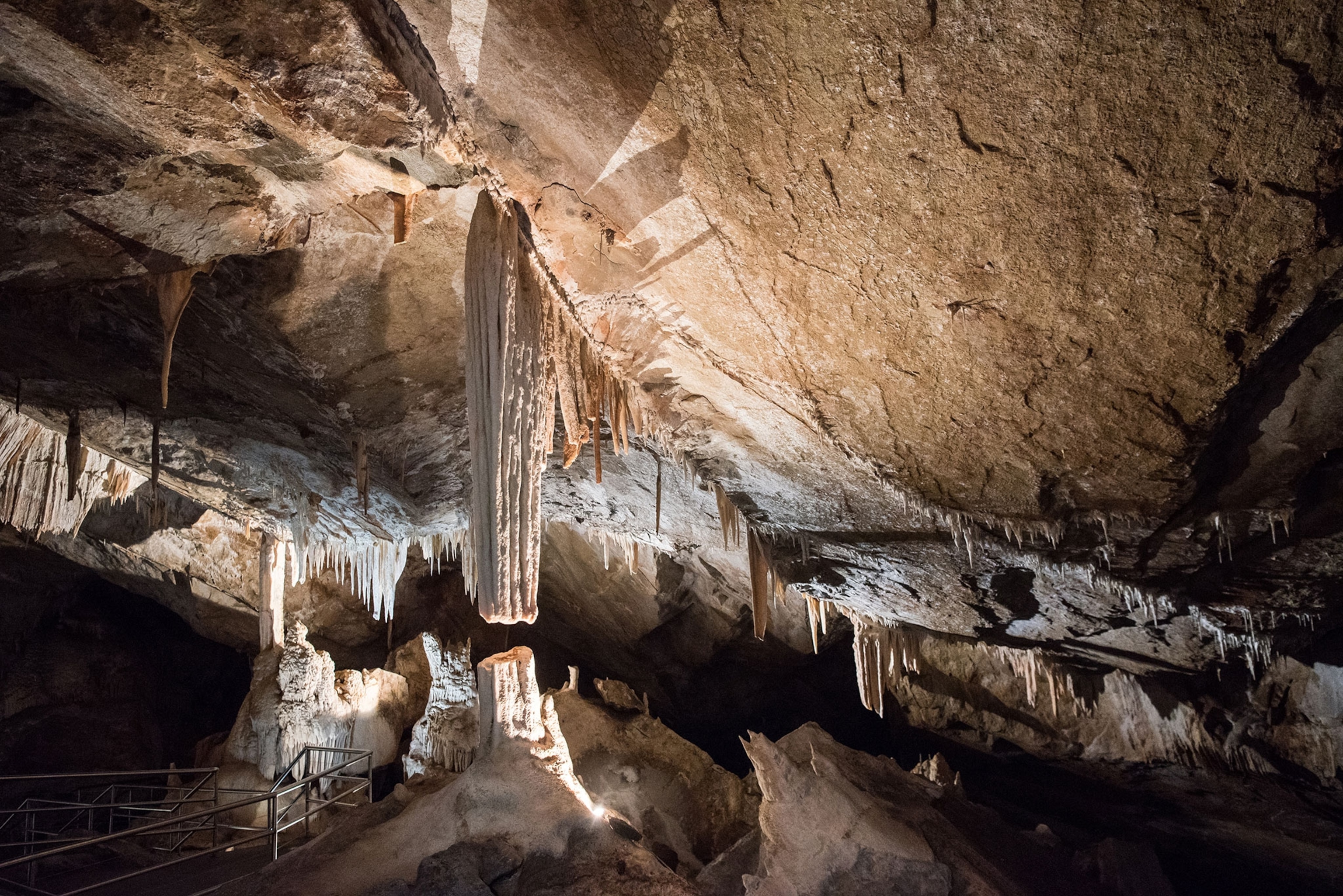 a formation inside Jenolan Caves, in Jenolan, New South Wales, Australia