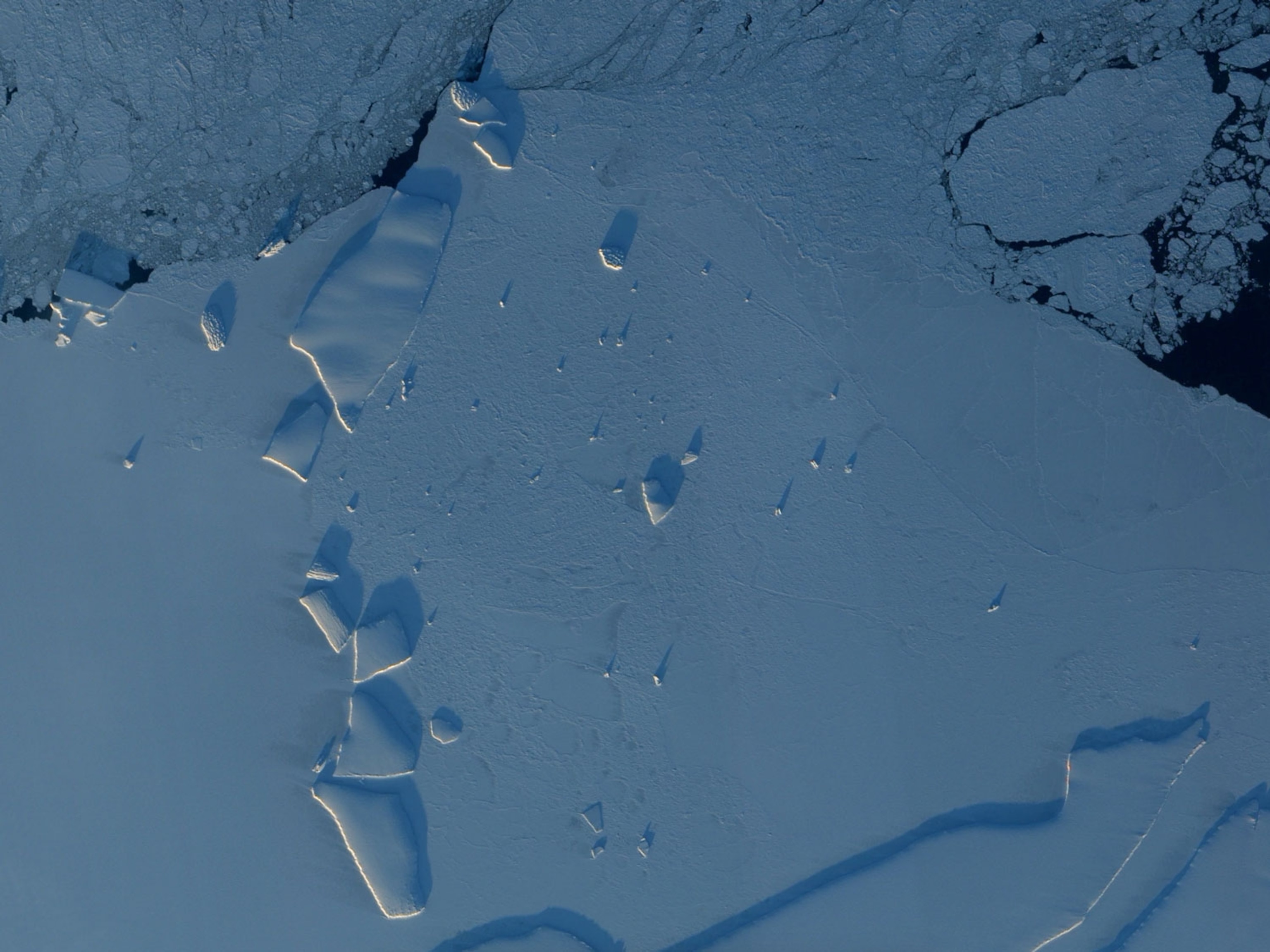 East Antarctic coastline