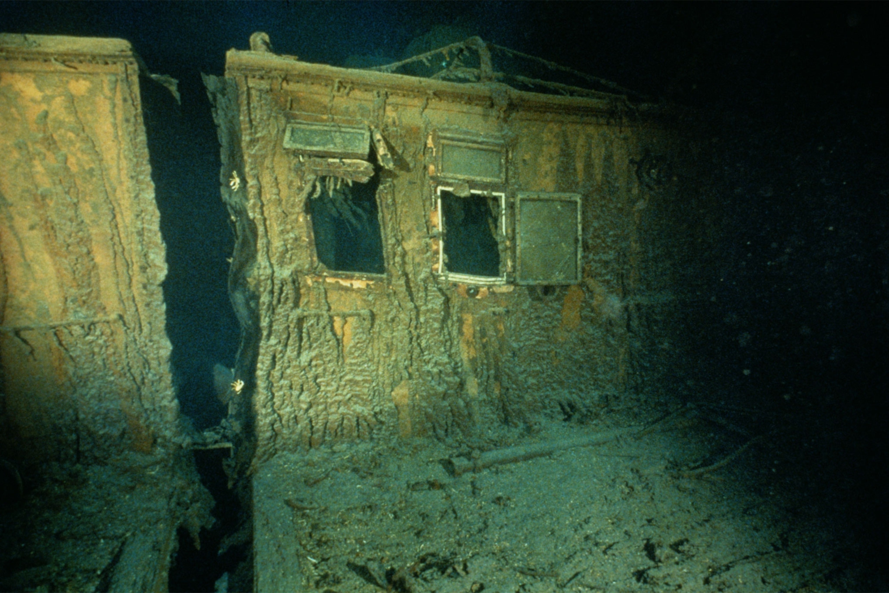 the wreck of the Titanic
