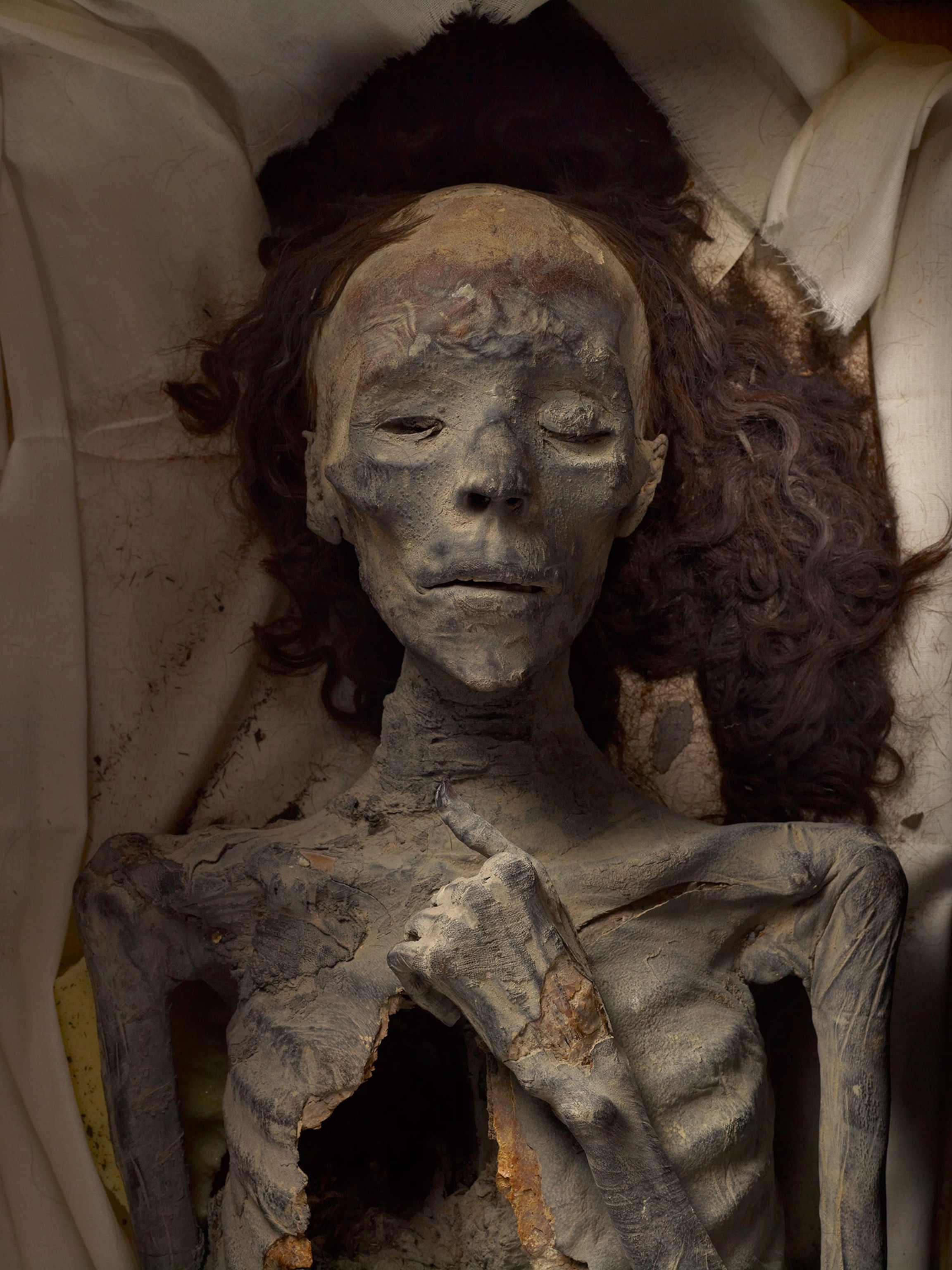 Amenhotep III’s wife Tiye, the daughter of Yuya and Tuyu, a nonroyal couple