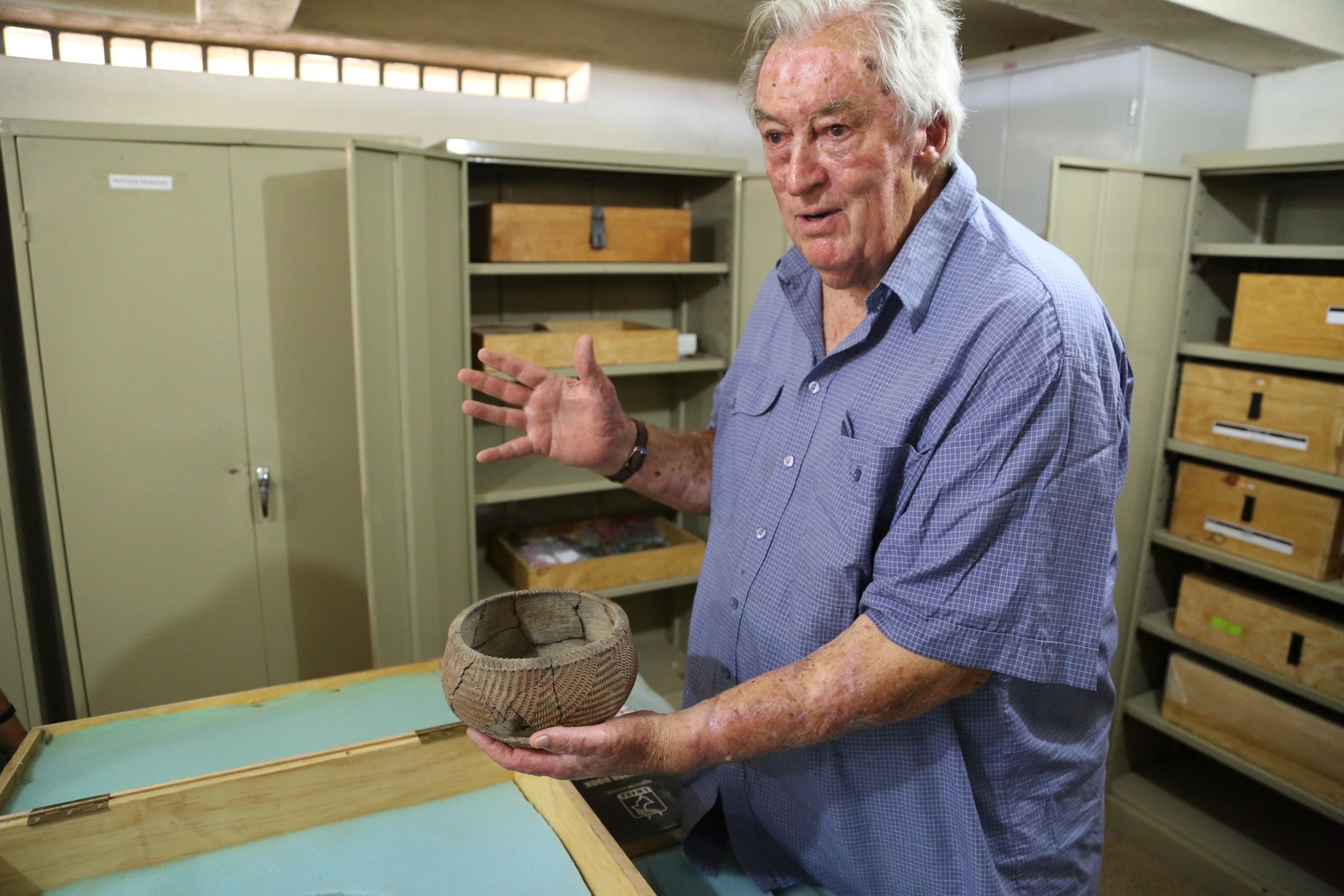 Paleoanthropologist Richard Leakey in 2016