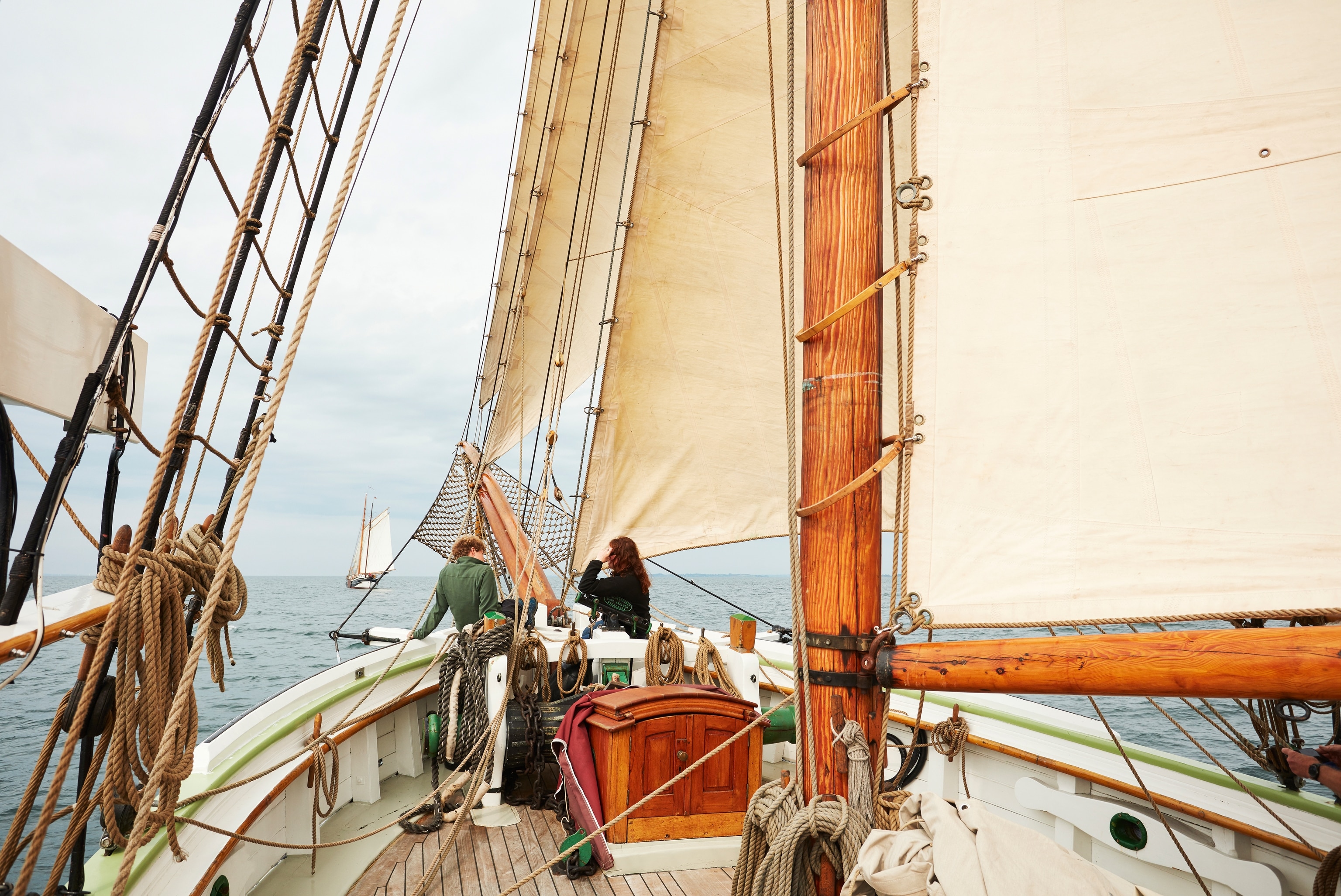As charming as the scenery is, it’s sailing a traditional boat that’s the main draw in the South Funen Archipelago, letting the vessel chart the course and drifting wherever the winds blow.