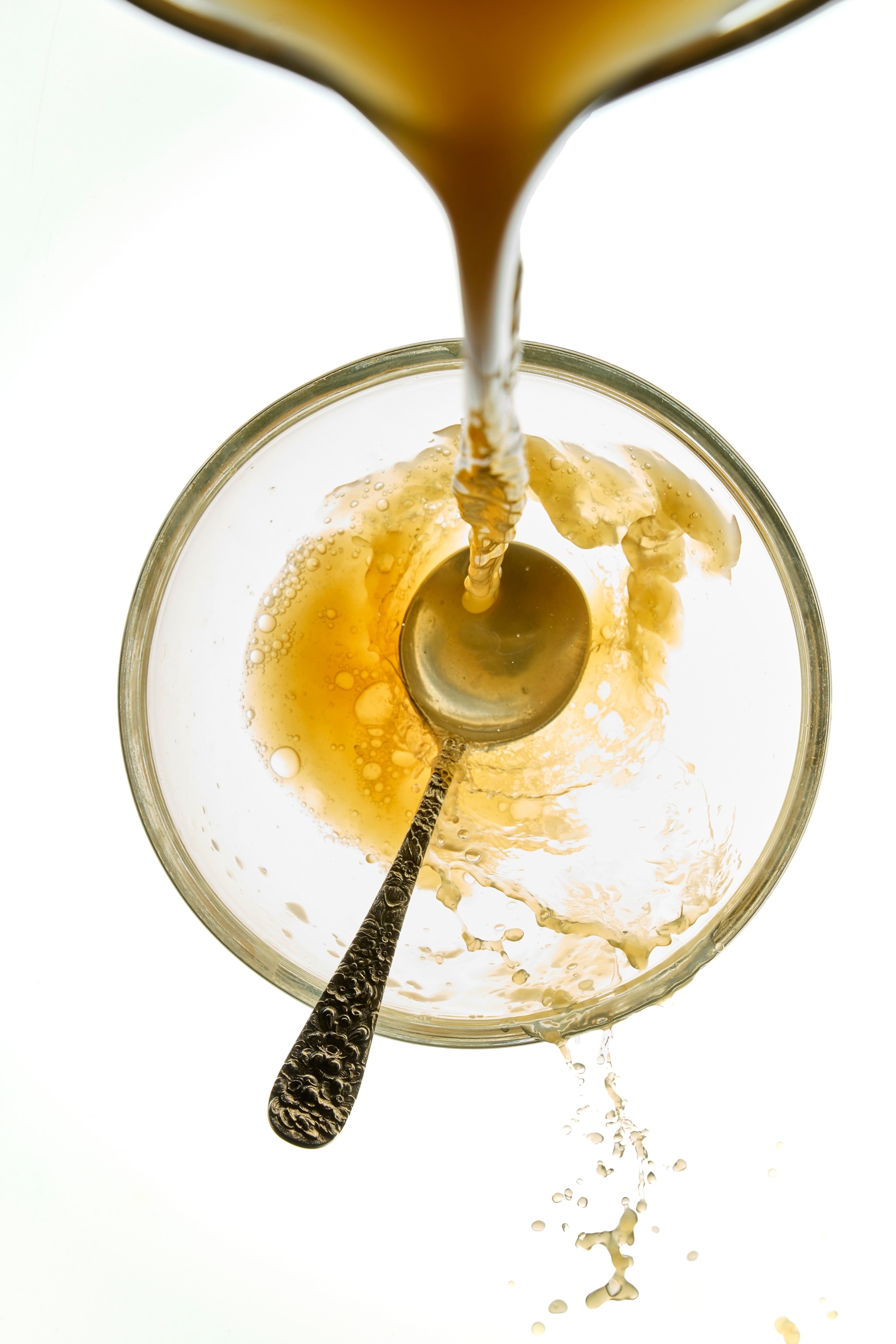Chicken bone broth.