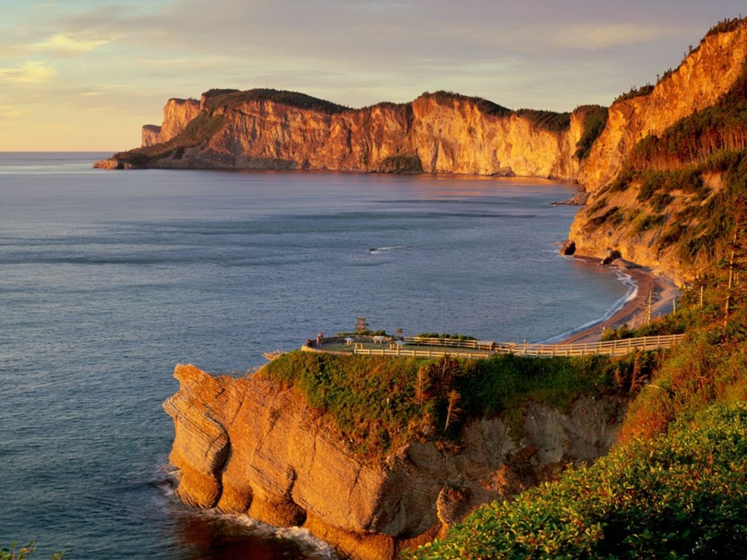 Cap Bon Ami at Forillon National Park
