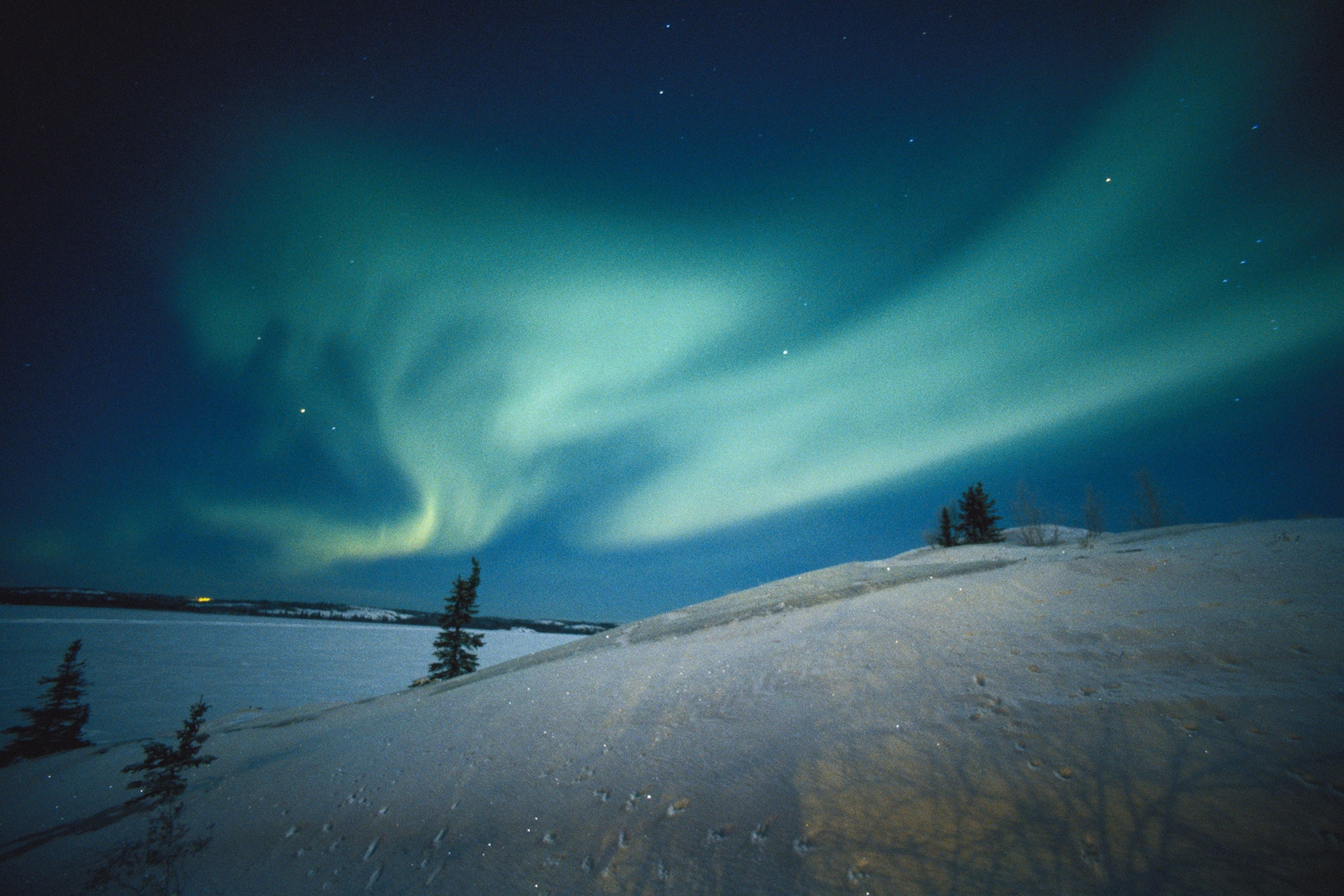 the aurora borealis in Canada