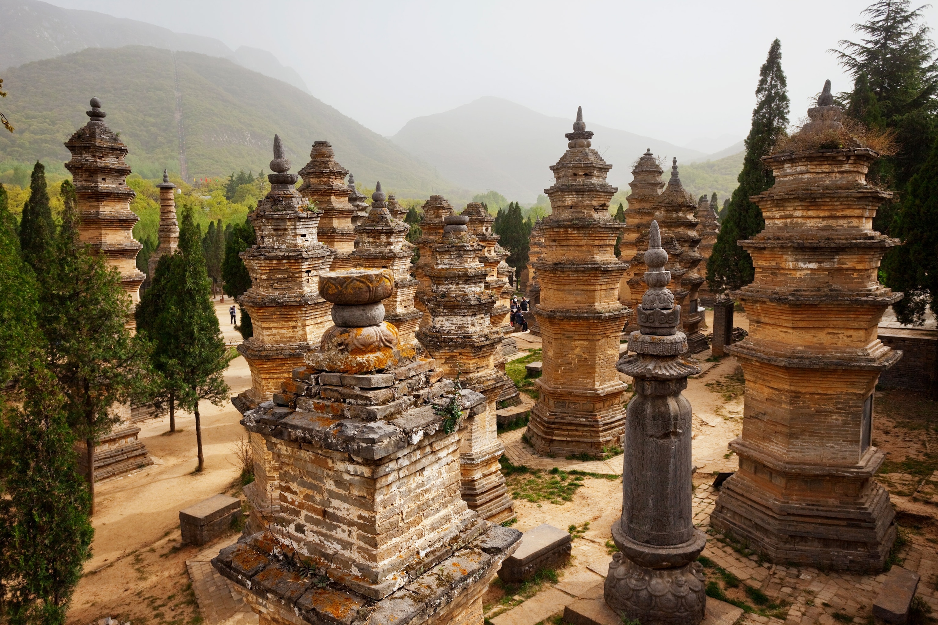 the monuments of Dengfeng, China