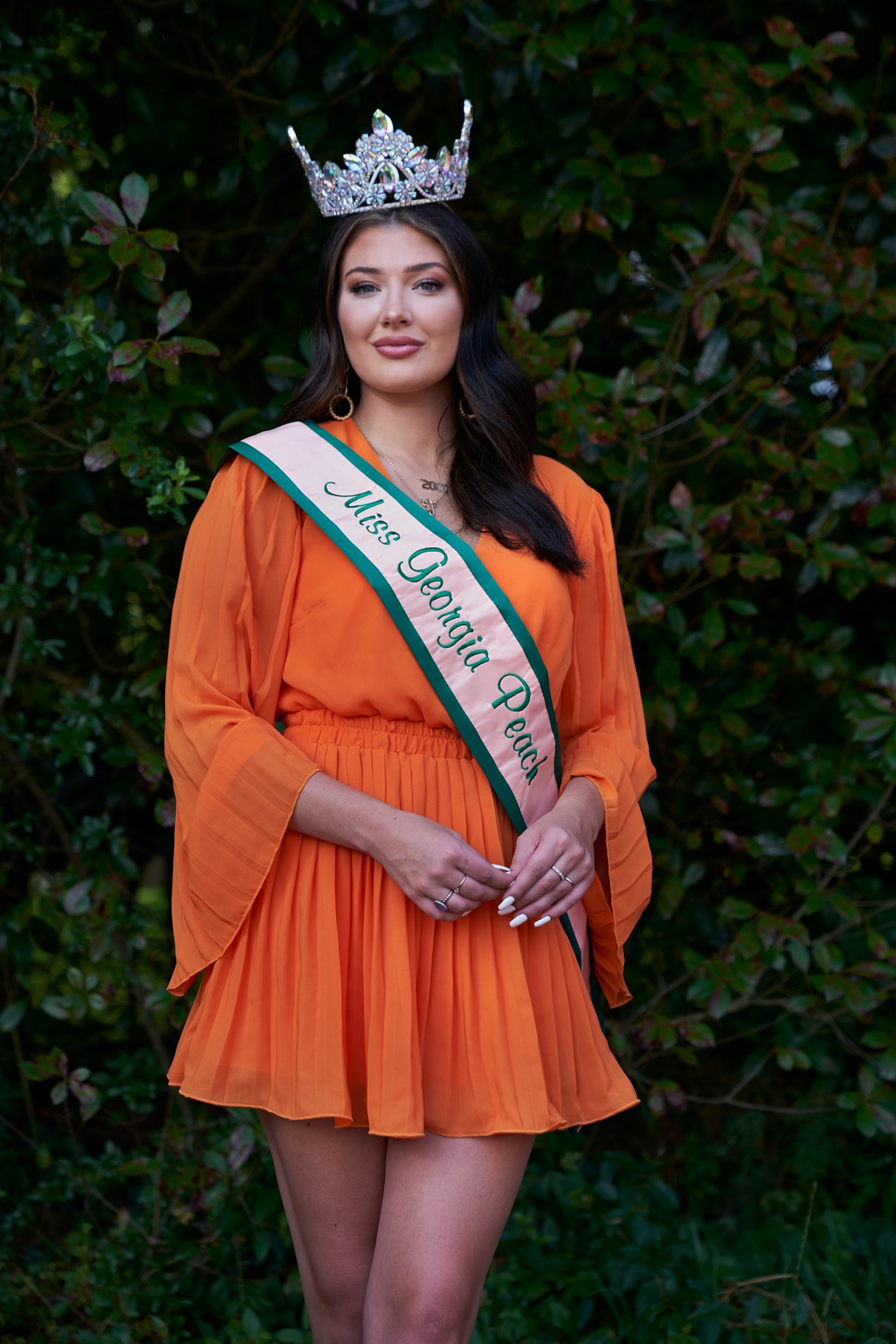 miss georgia peach at the peach festival