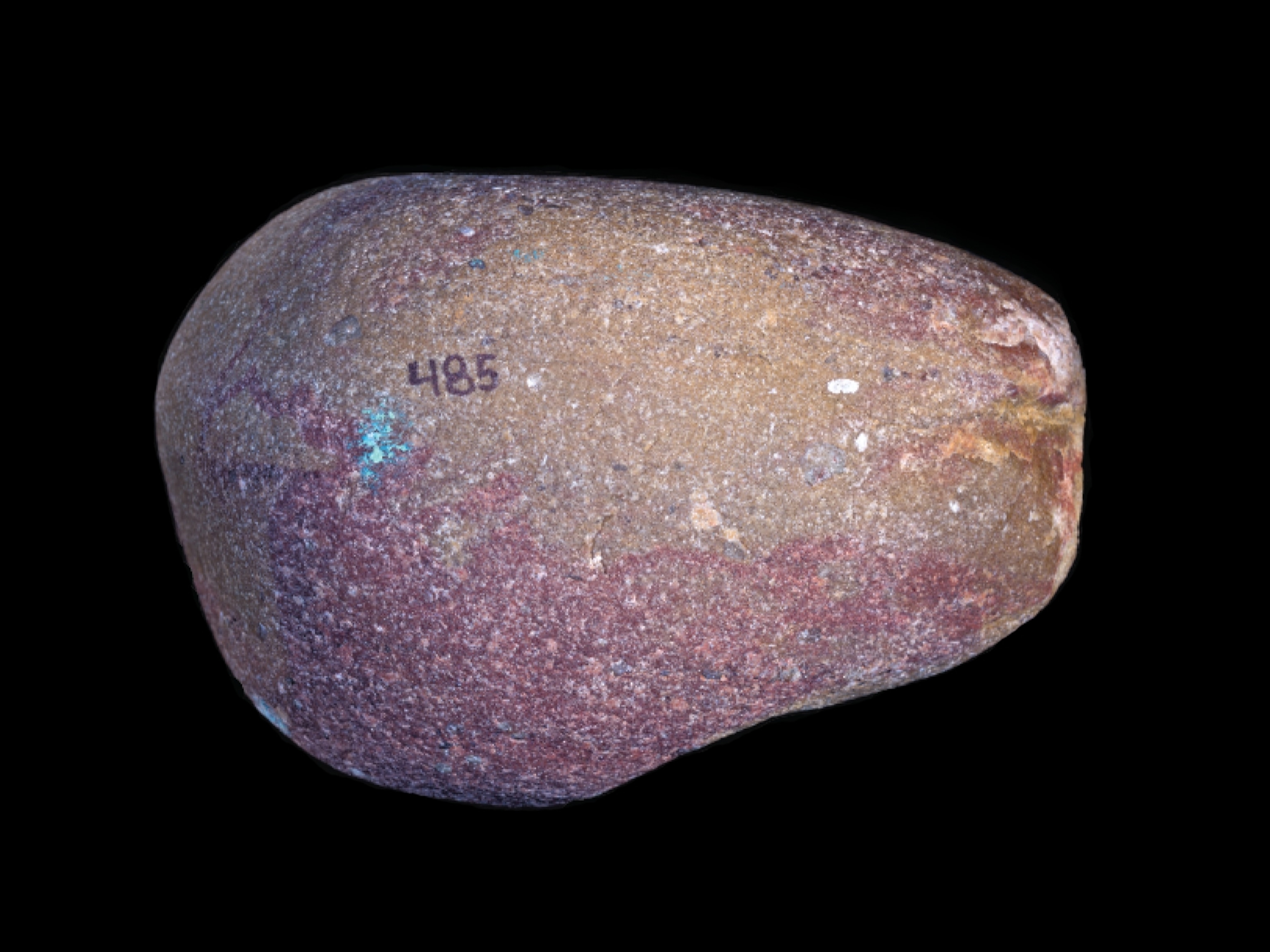 An example of an Oldowan percussive tool