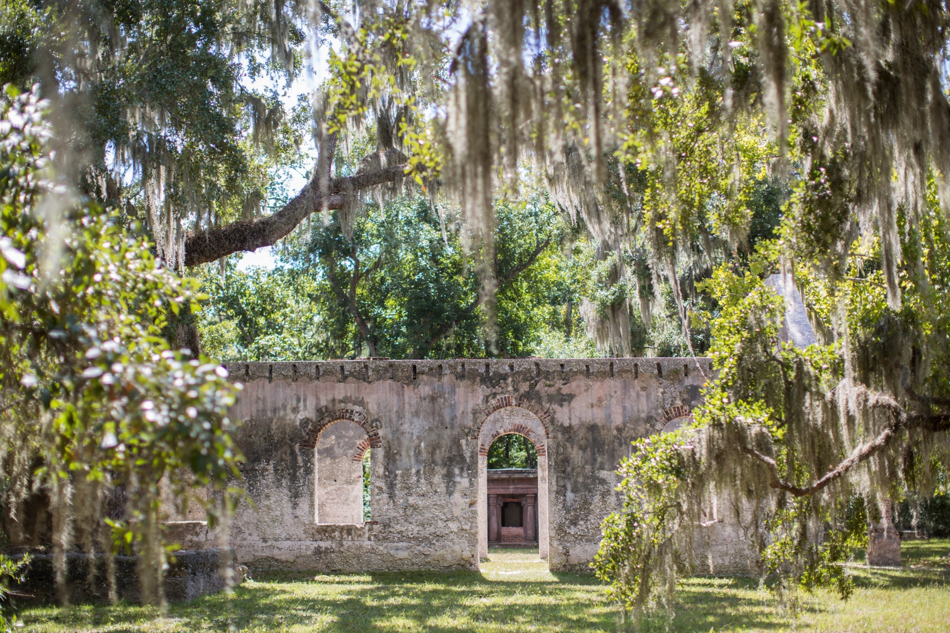 ruins in Savannah, Georgia