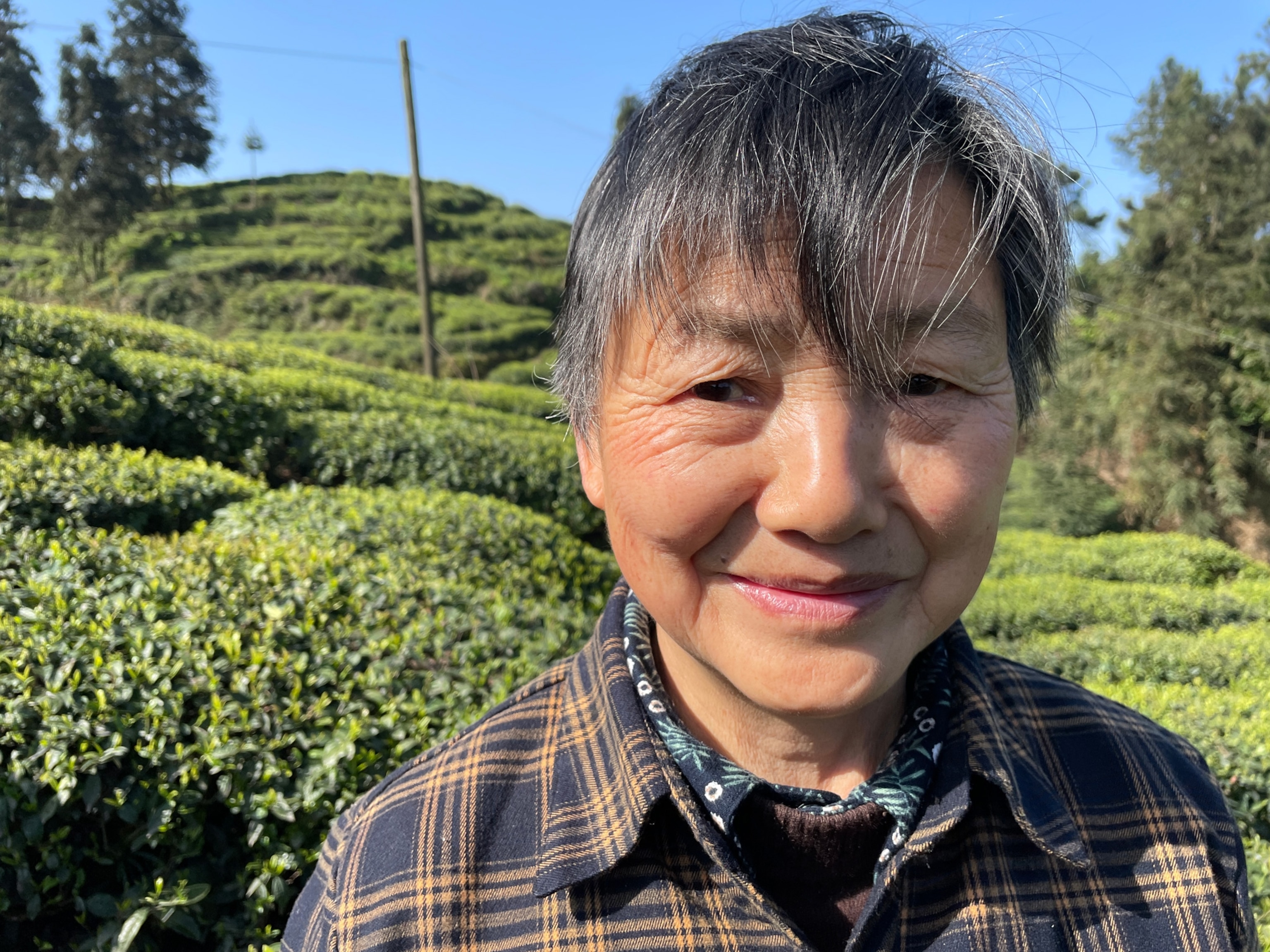 Close up photo of woman smiling