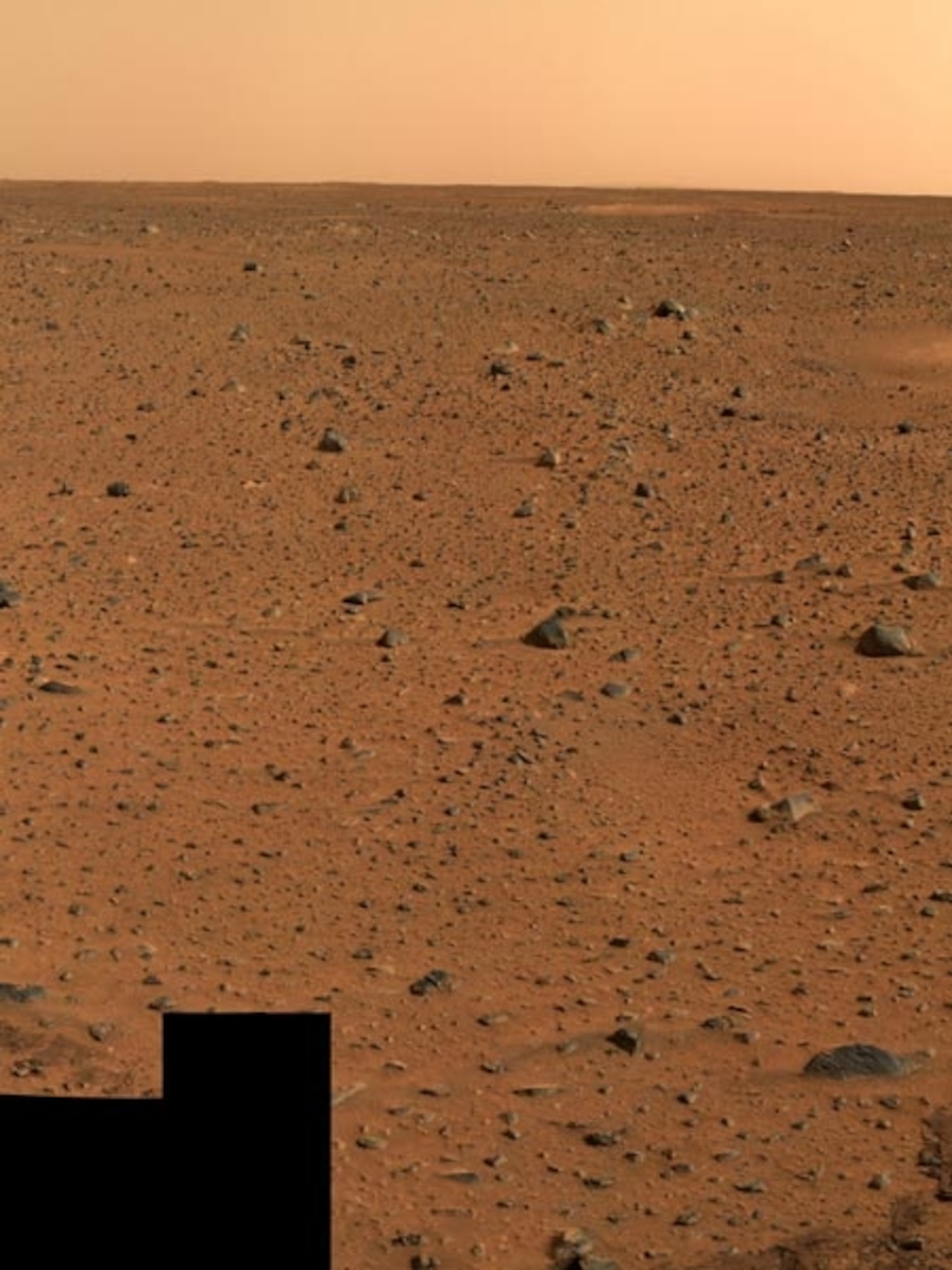 Color image of Mars