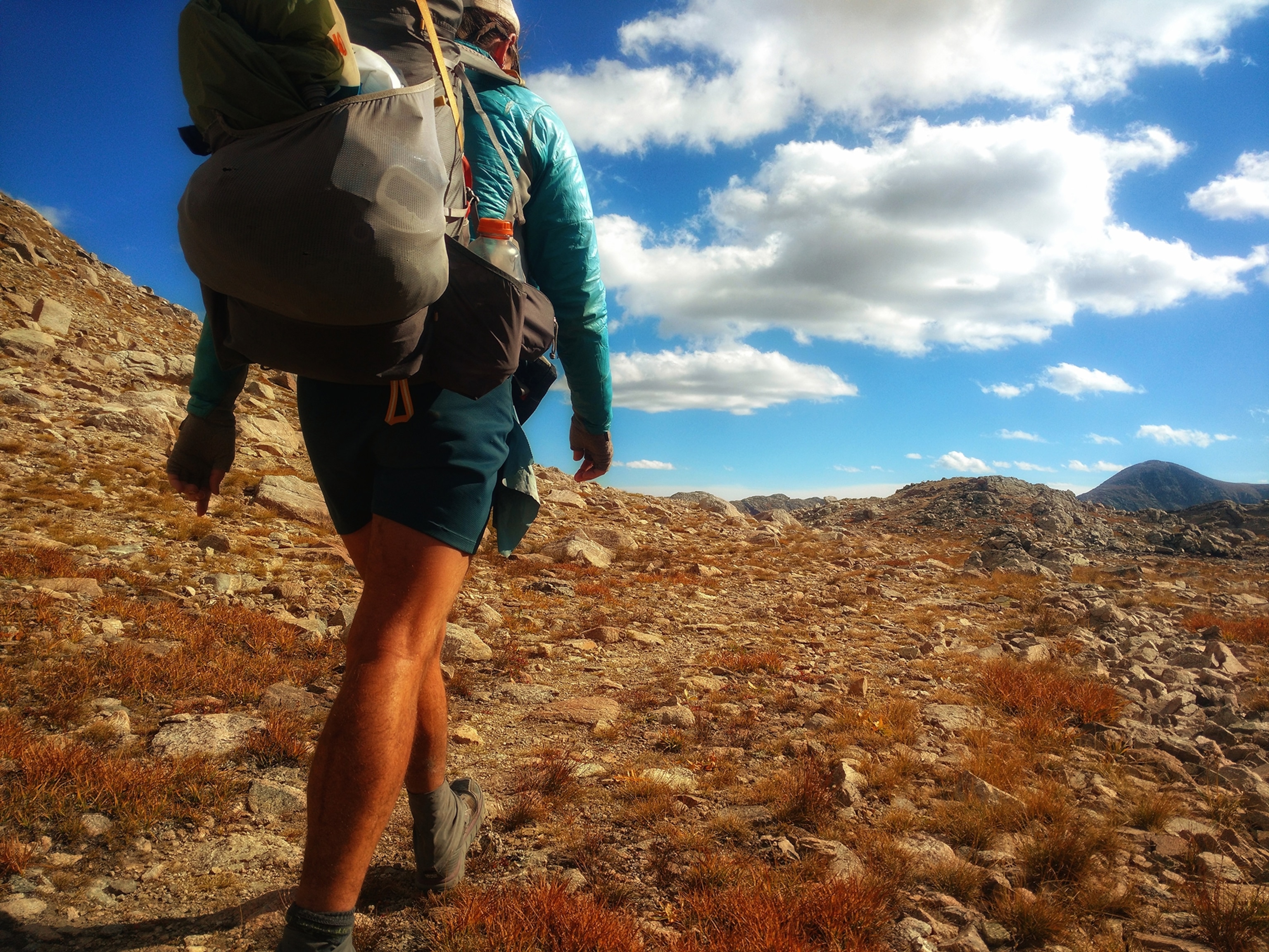 Triple Crown Hiker Heather Anderson on the trail
