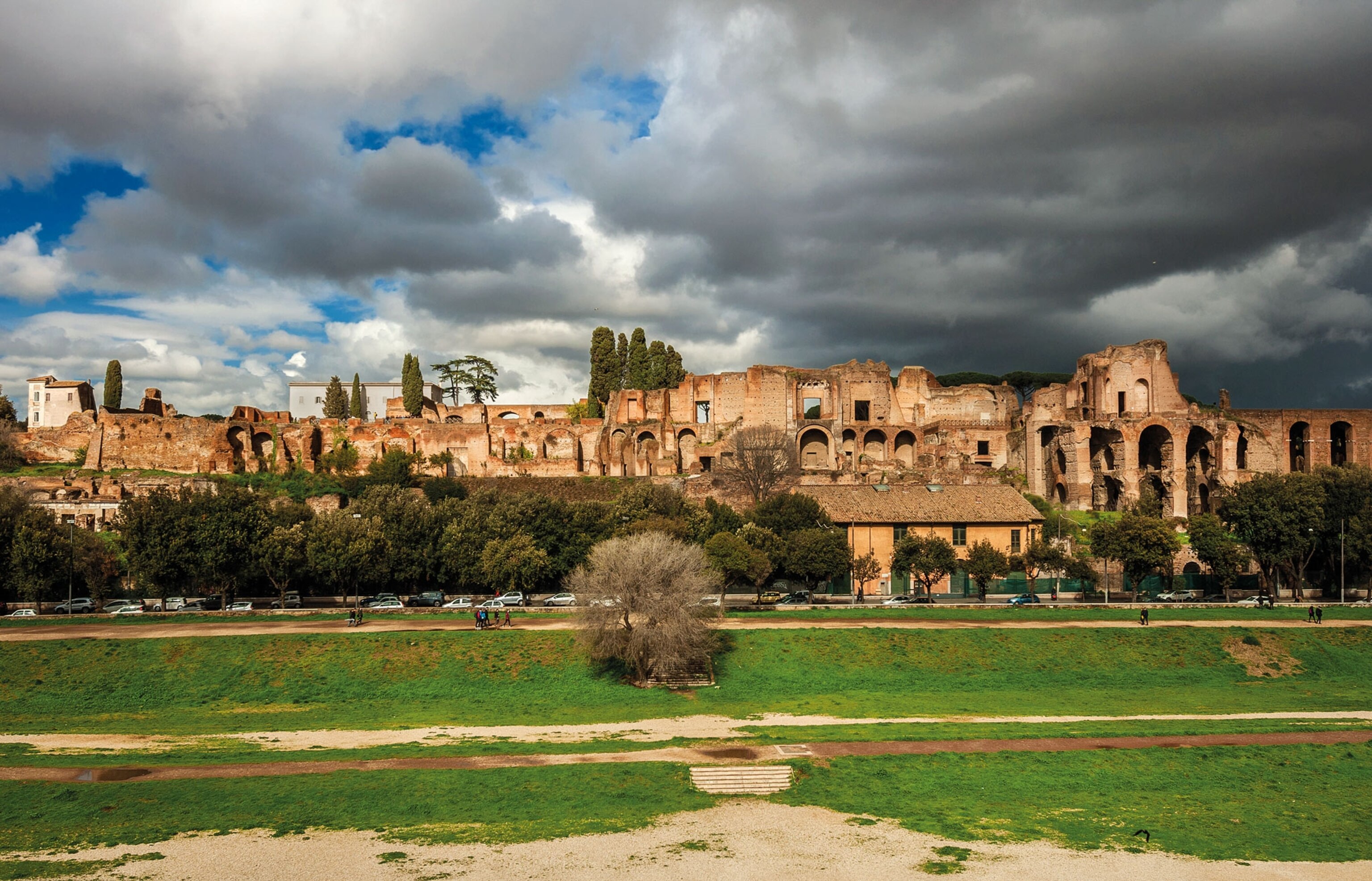 Large stone ruins