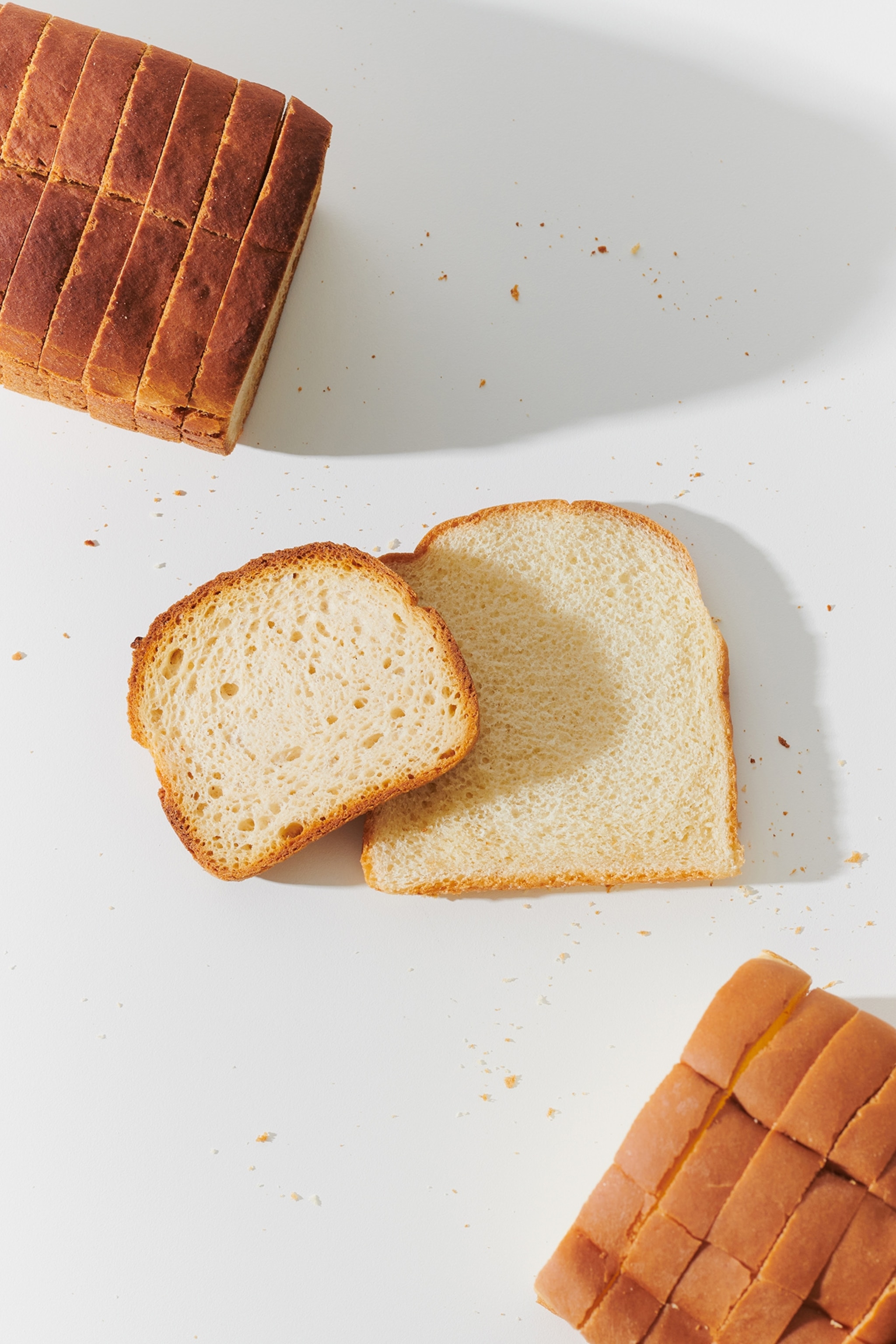 Bread in Los Angeles, Oct. 28, 2021. Gluten is a protein found in the grains of wheat, barley and rye. In traditional bread made from wheat flour, gluten forms a protein network that makes dough cohesive and stretchy and gives bread that quintessentially satisfying, chewy texture.