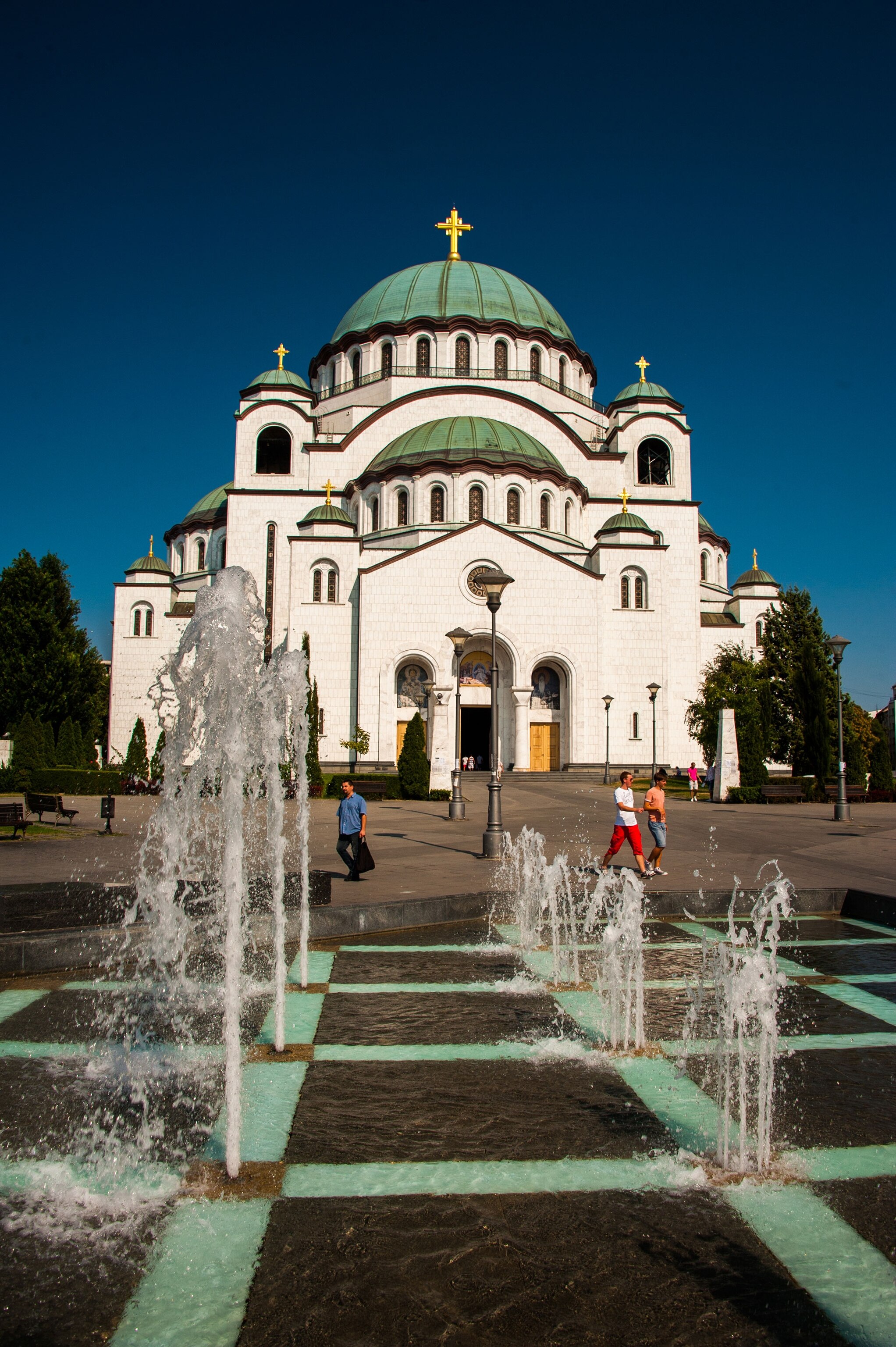 Saint Sava Orthodox church in Belgrade, Serbia