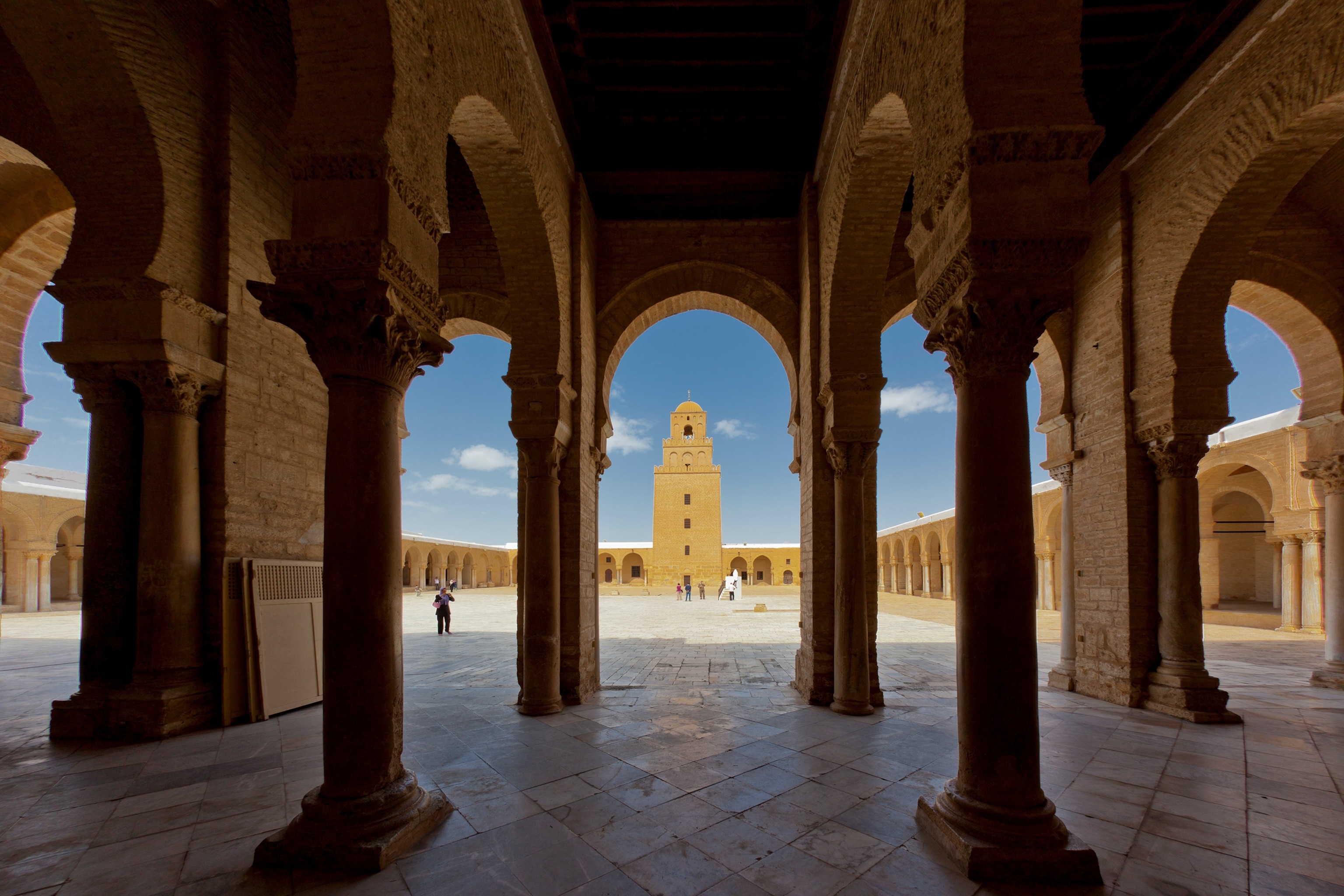 the Great Mosque in Kairouan Tunisia