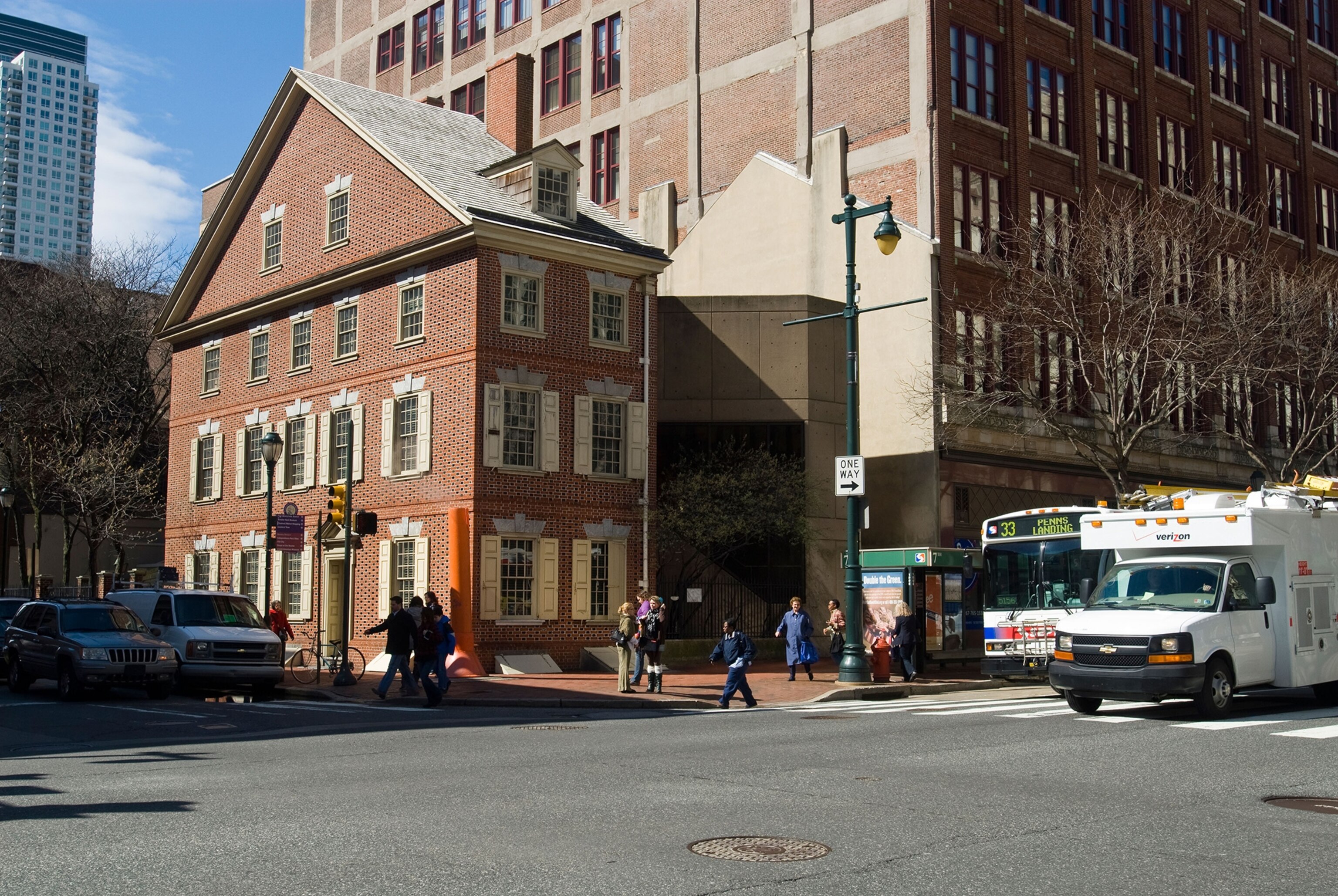 The Declaration, or Graff, House, is part of the Independence National Historical Park in Philadelphia.