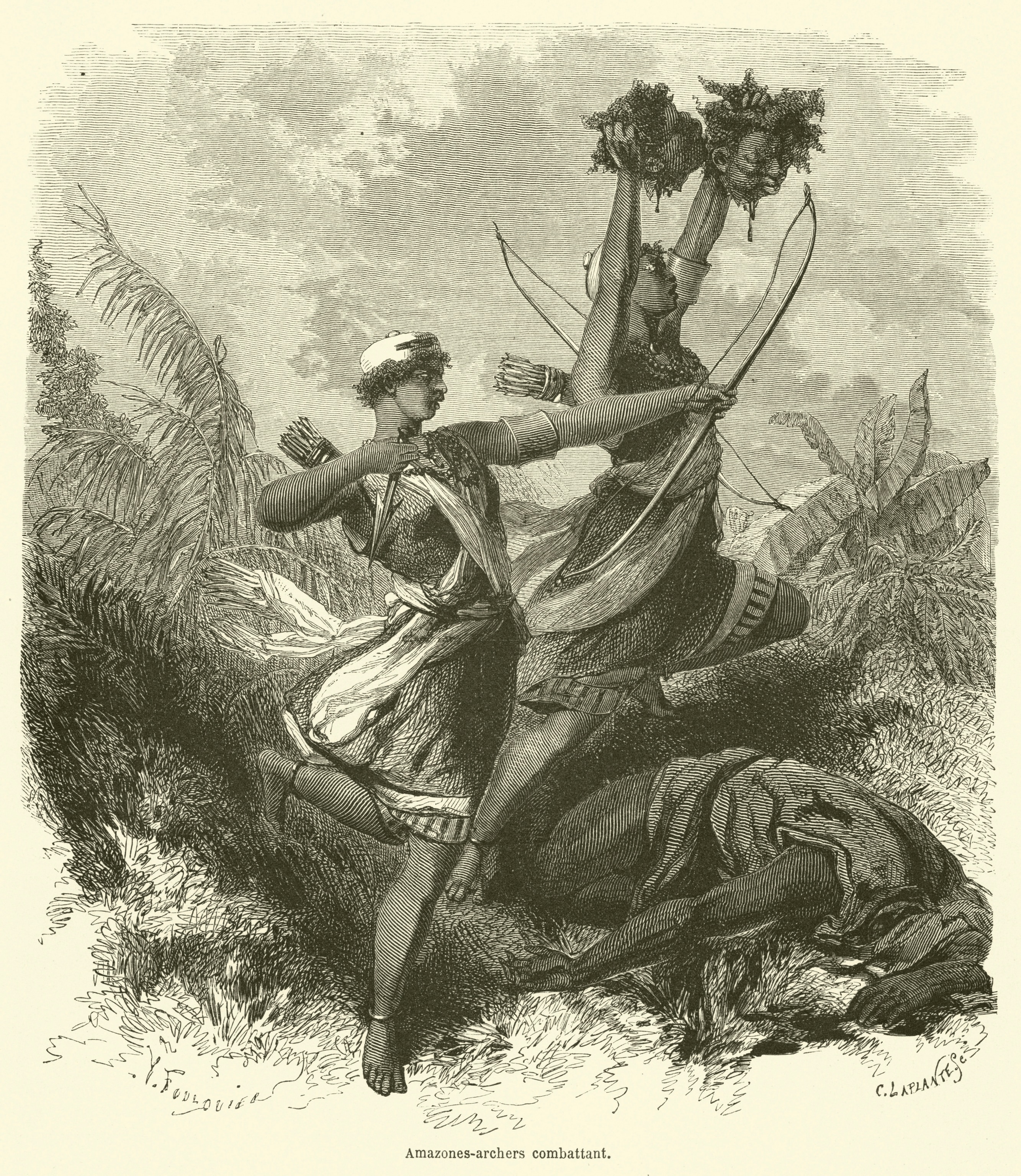 Women warriors Dahomey