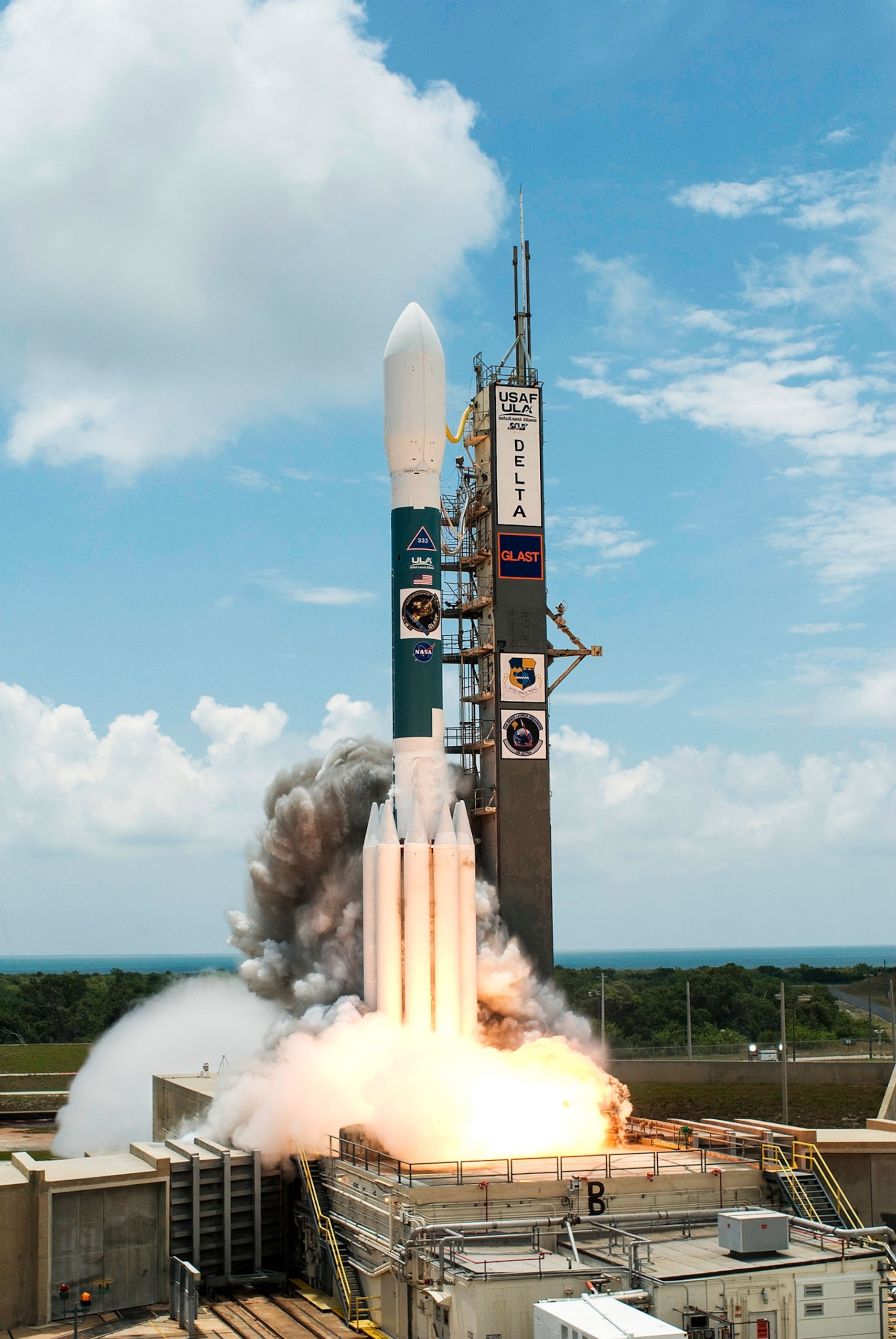 Picture of rocket launch.