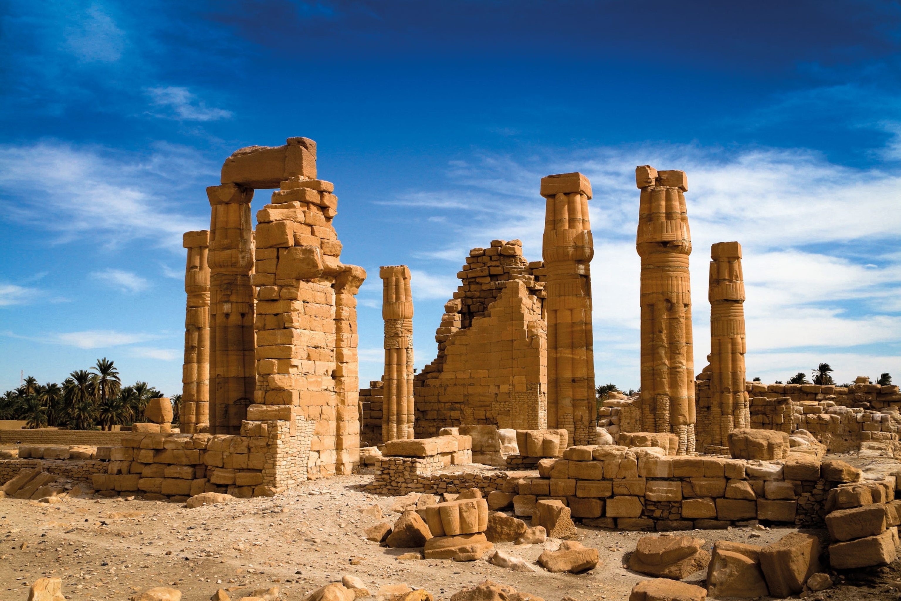 Ruins of a temple