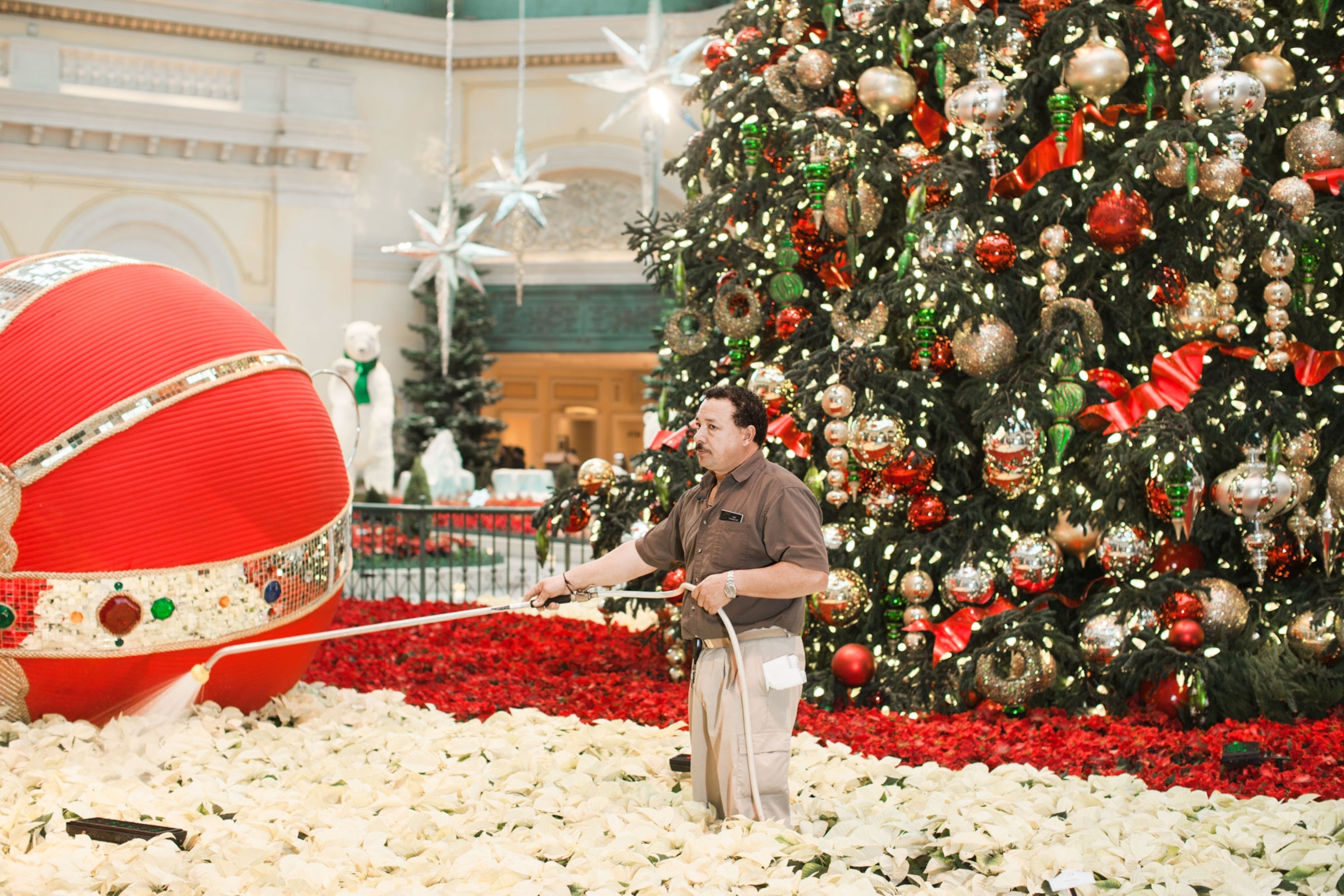 Christmas decorations in Las Vegas, Nevada