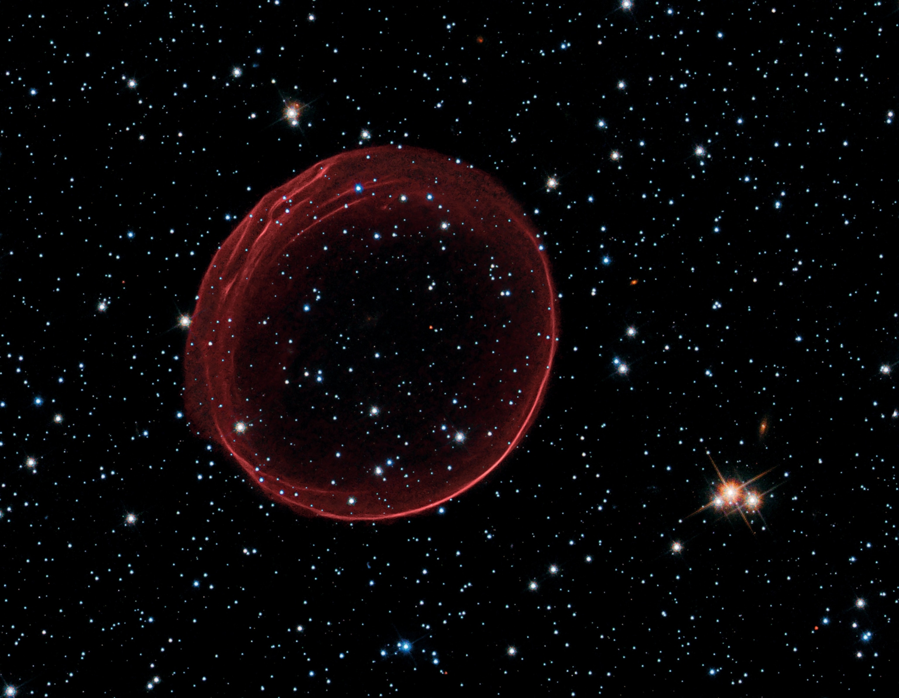 a gas bubble