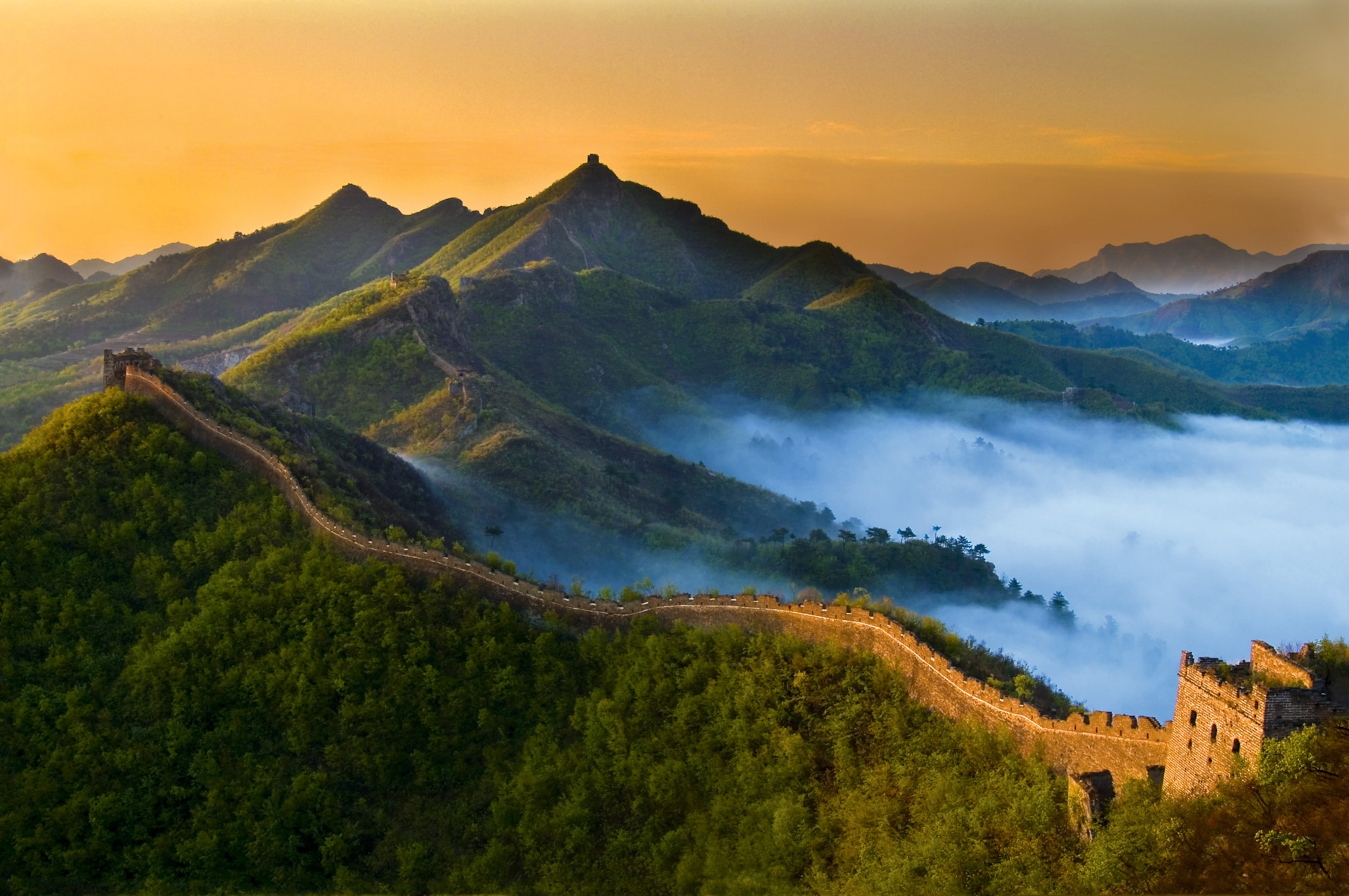 the Great Wall of China