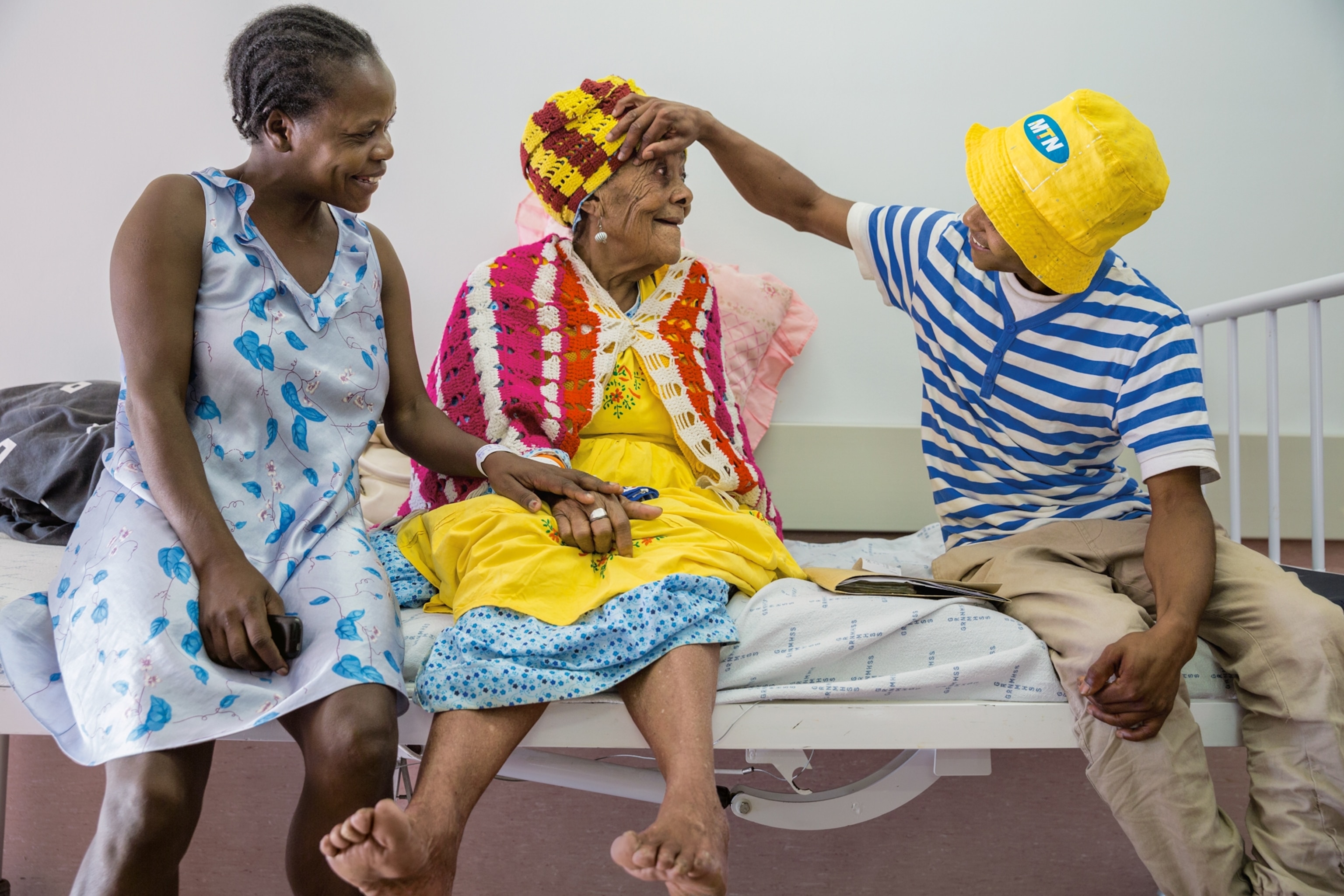 Antonia Nusas seeing her grandson for the first time in years following cataract surgery