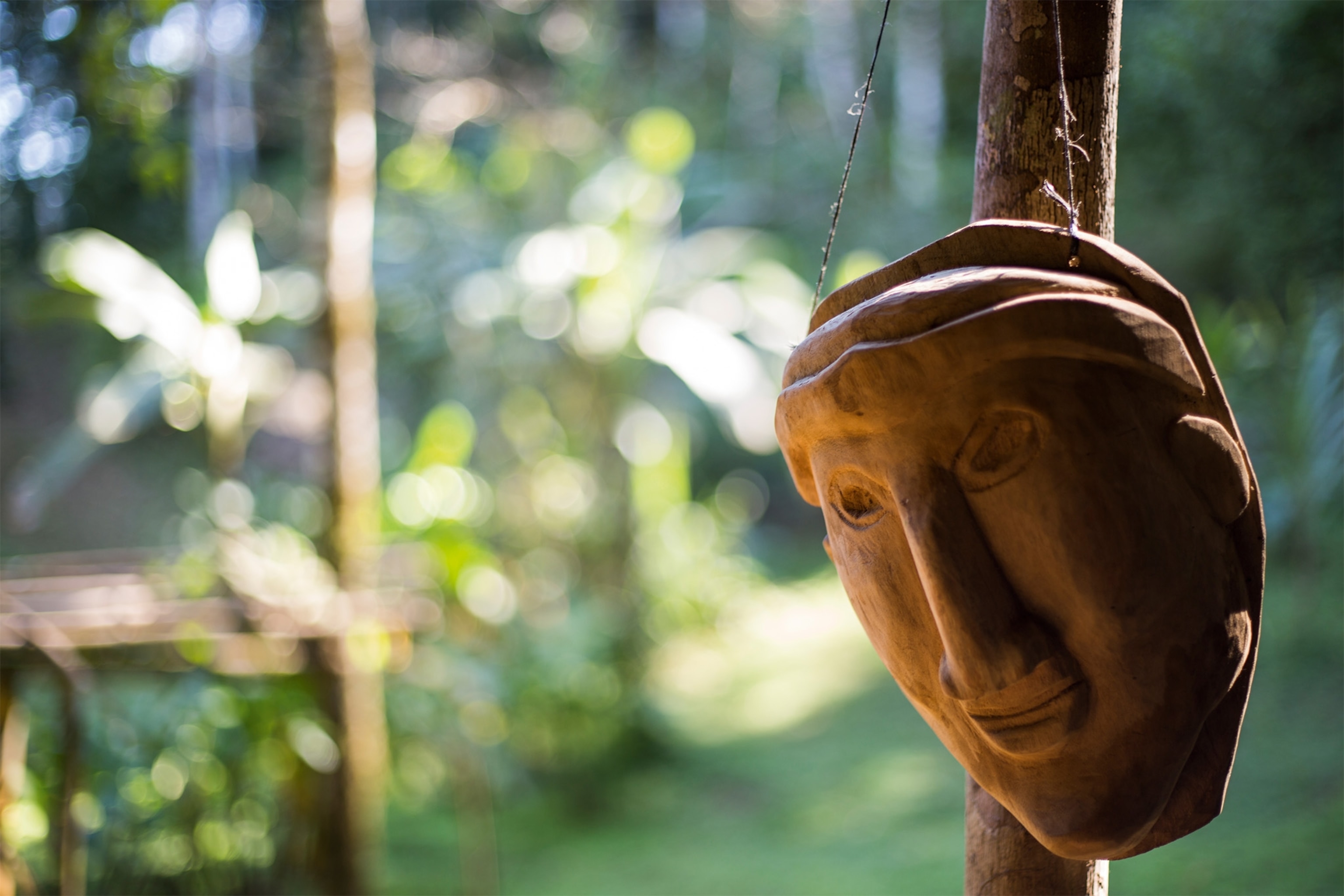 The Cabécar are one of eight indigenous tribes in Costa Rica and are known for their crafts, including mask carving..