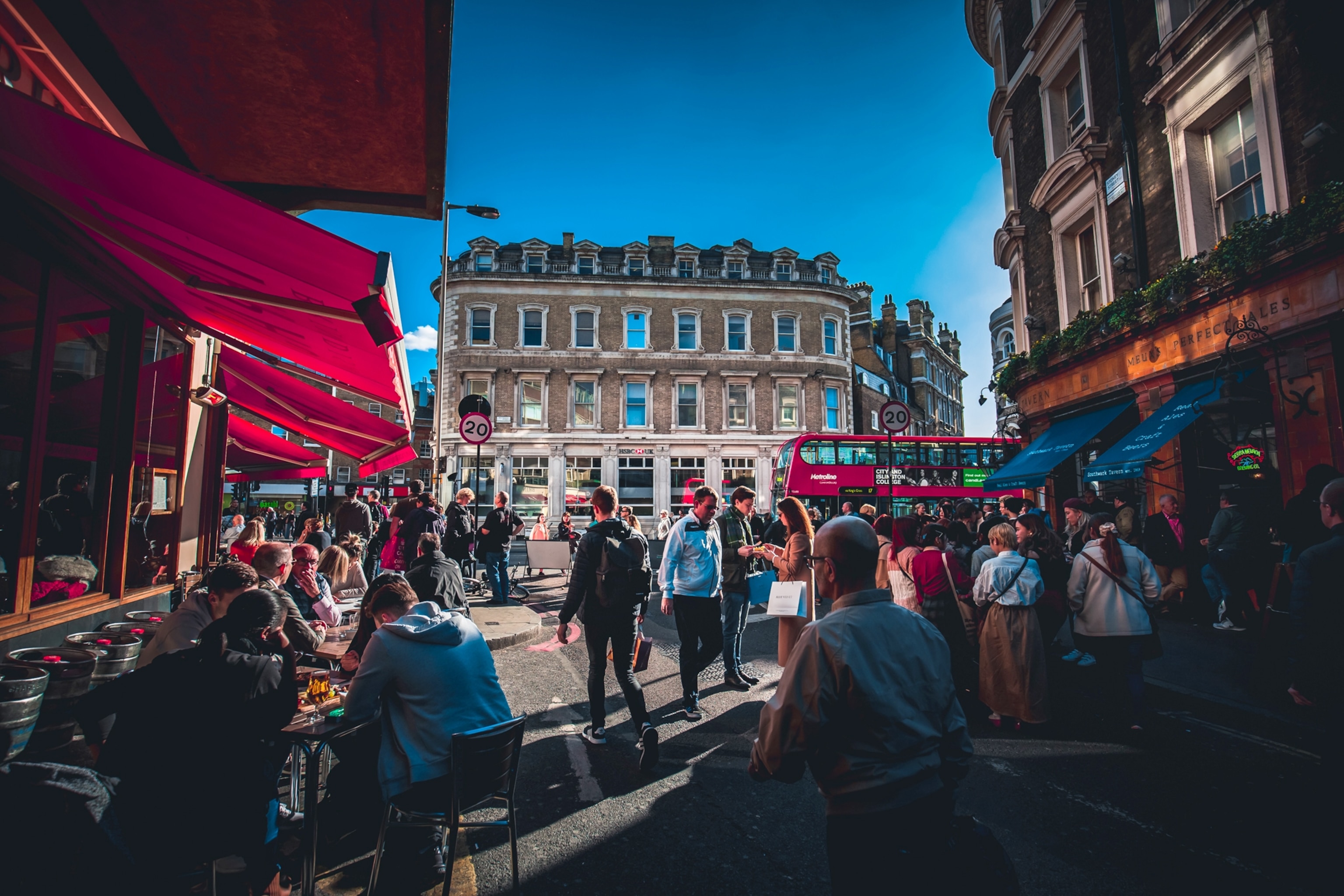 Borough Market in London, England