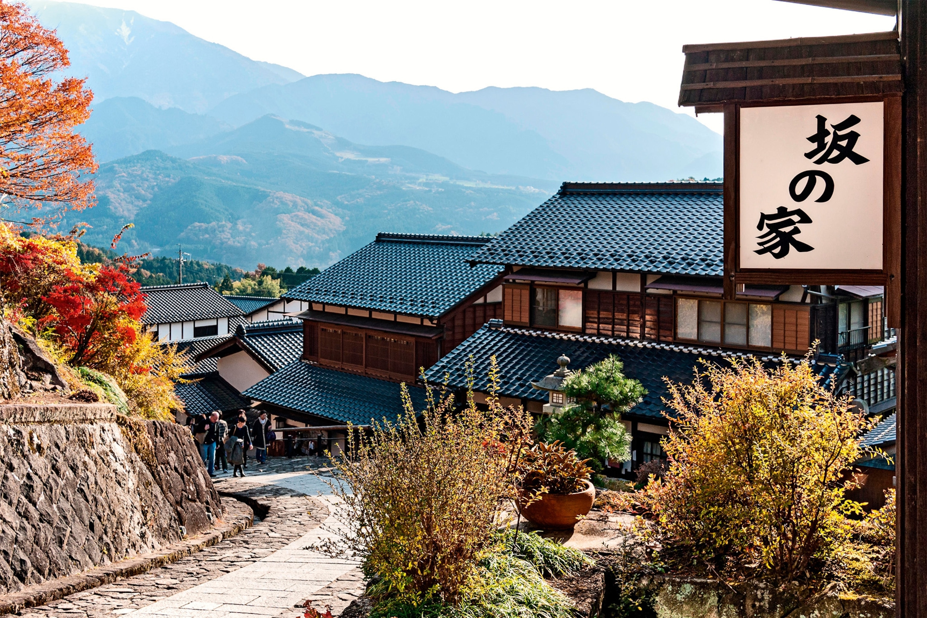 Magome is an old post town on the ancient Nakasendo Way.