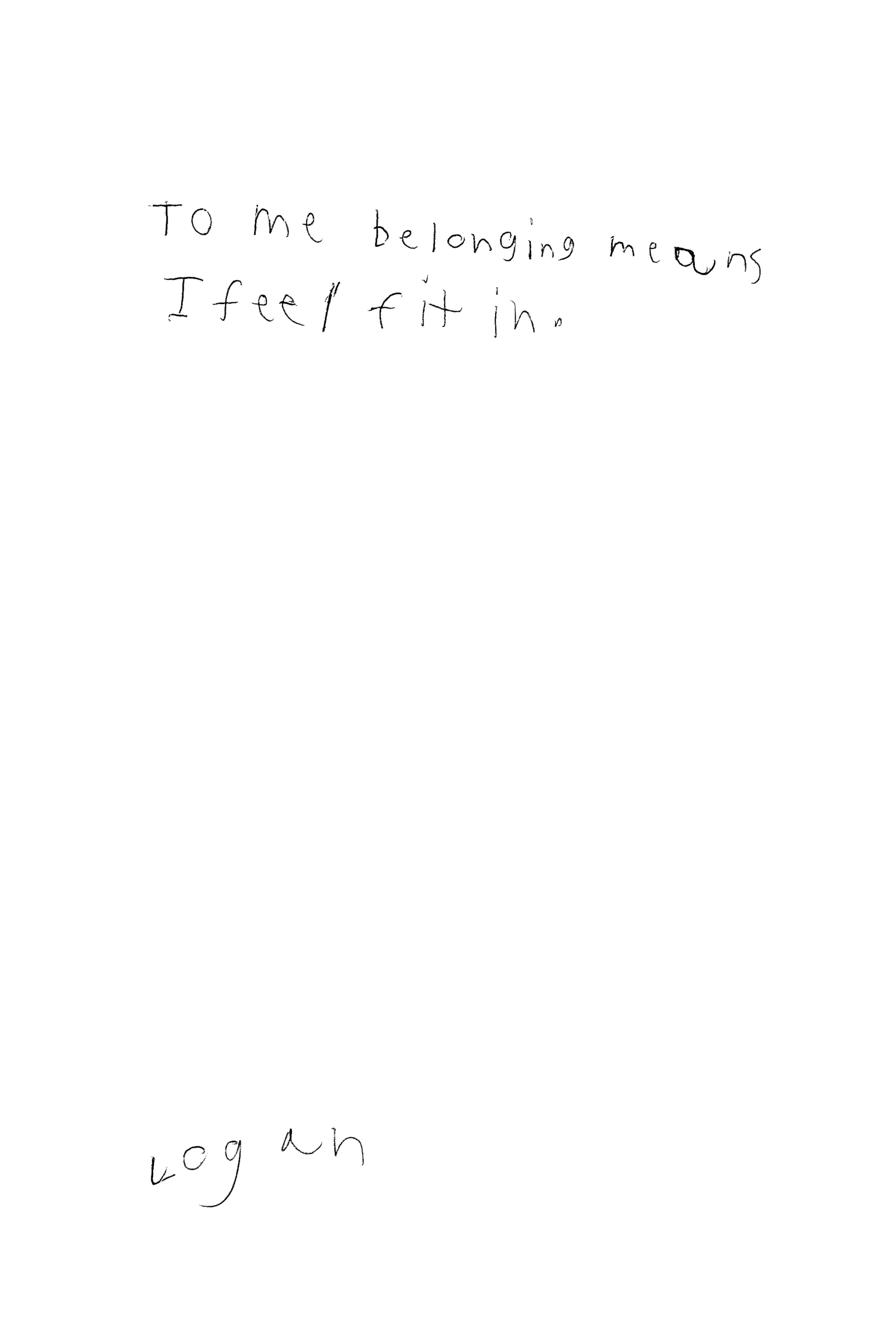 handwritten note
