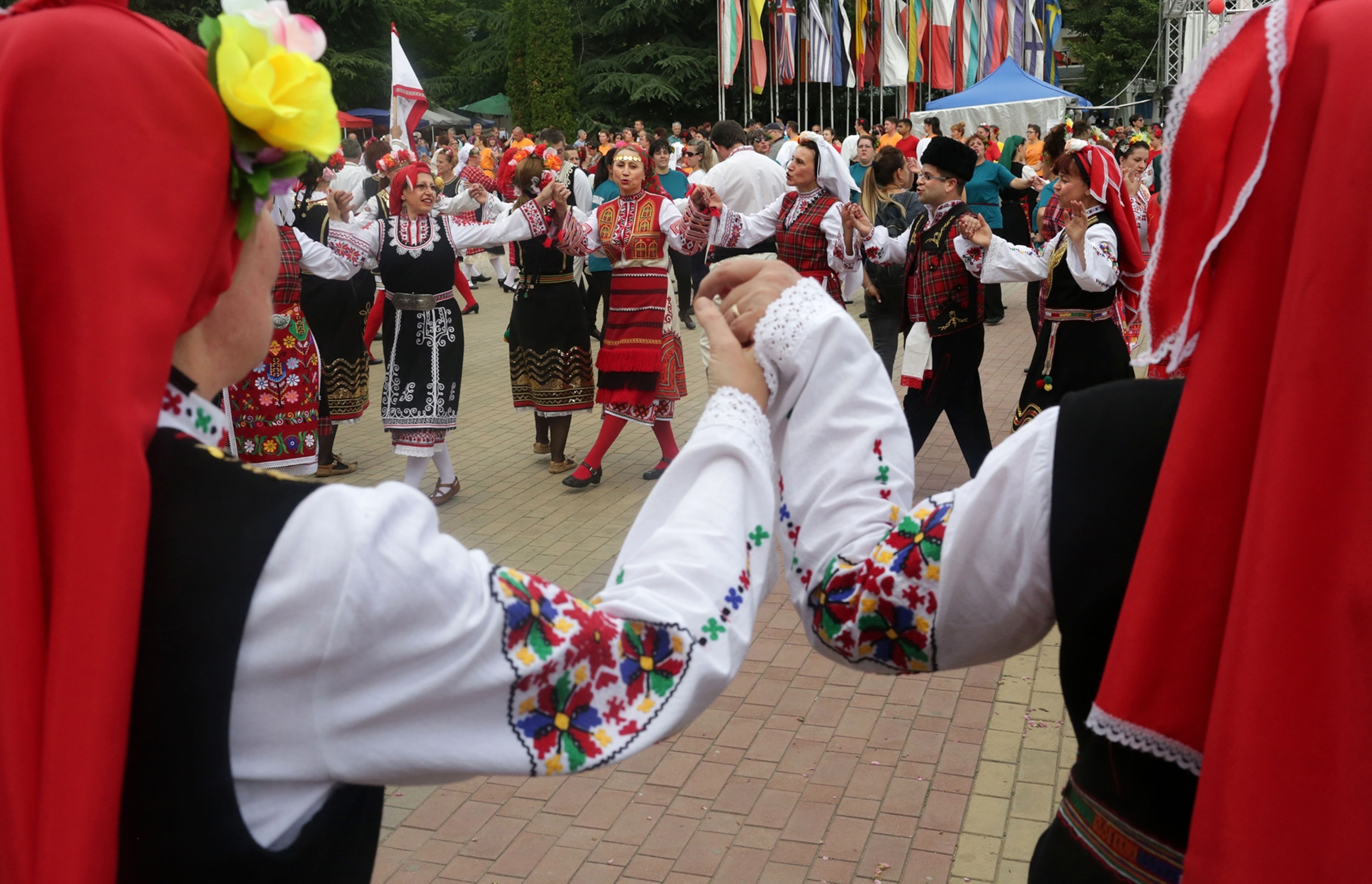 the rose festival in the Rose Valley in Bulgaria