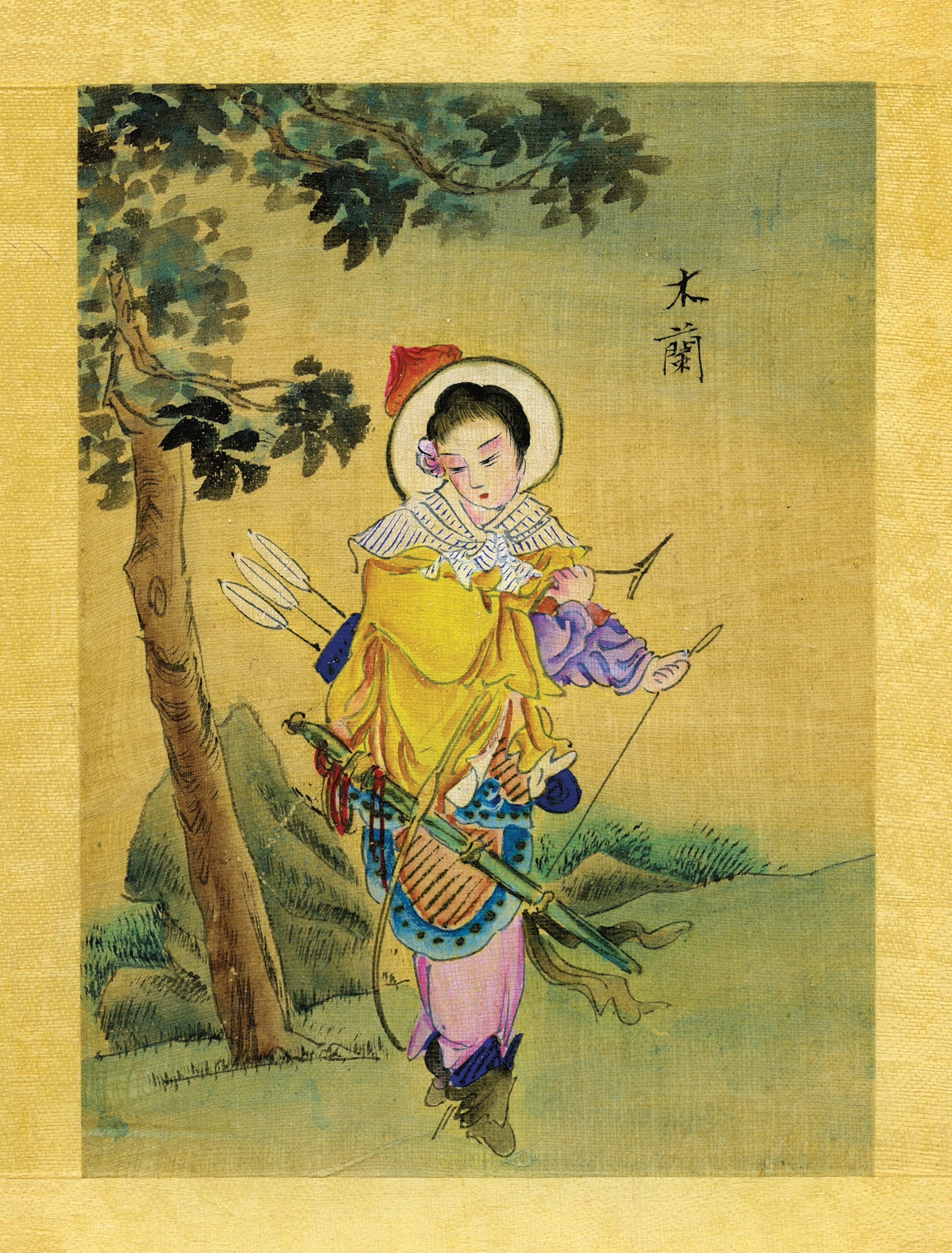 Hua Mulan was said to have taken her father’s place in battle.