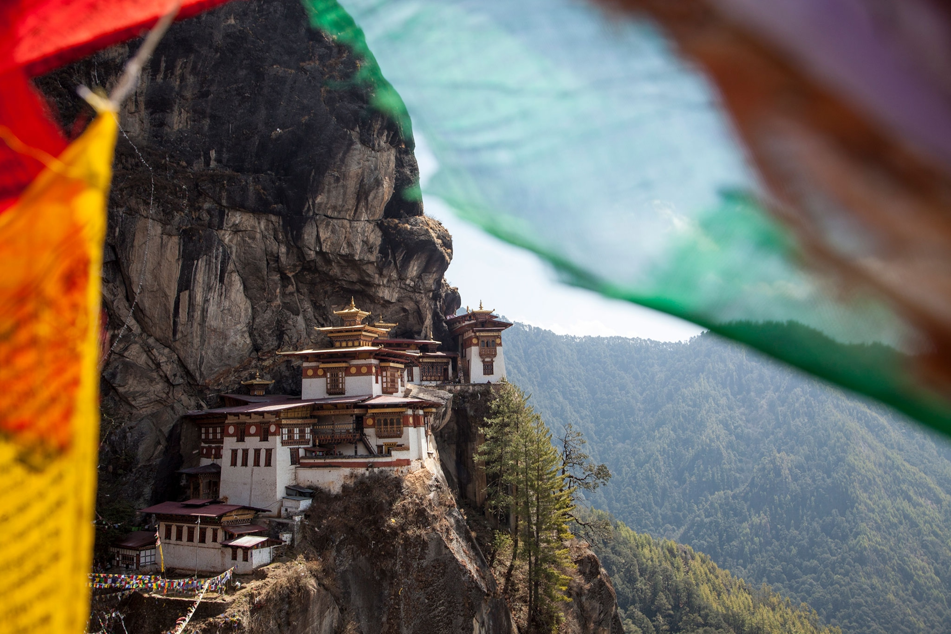 a temple in Bhutan