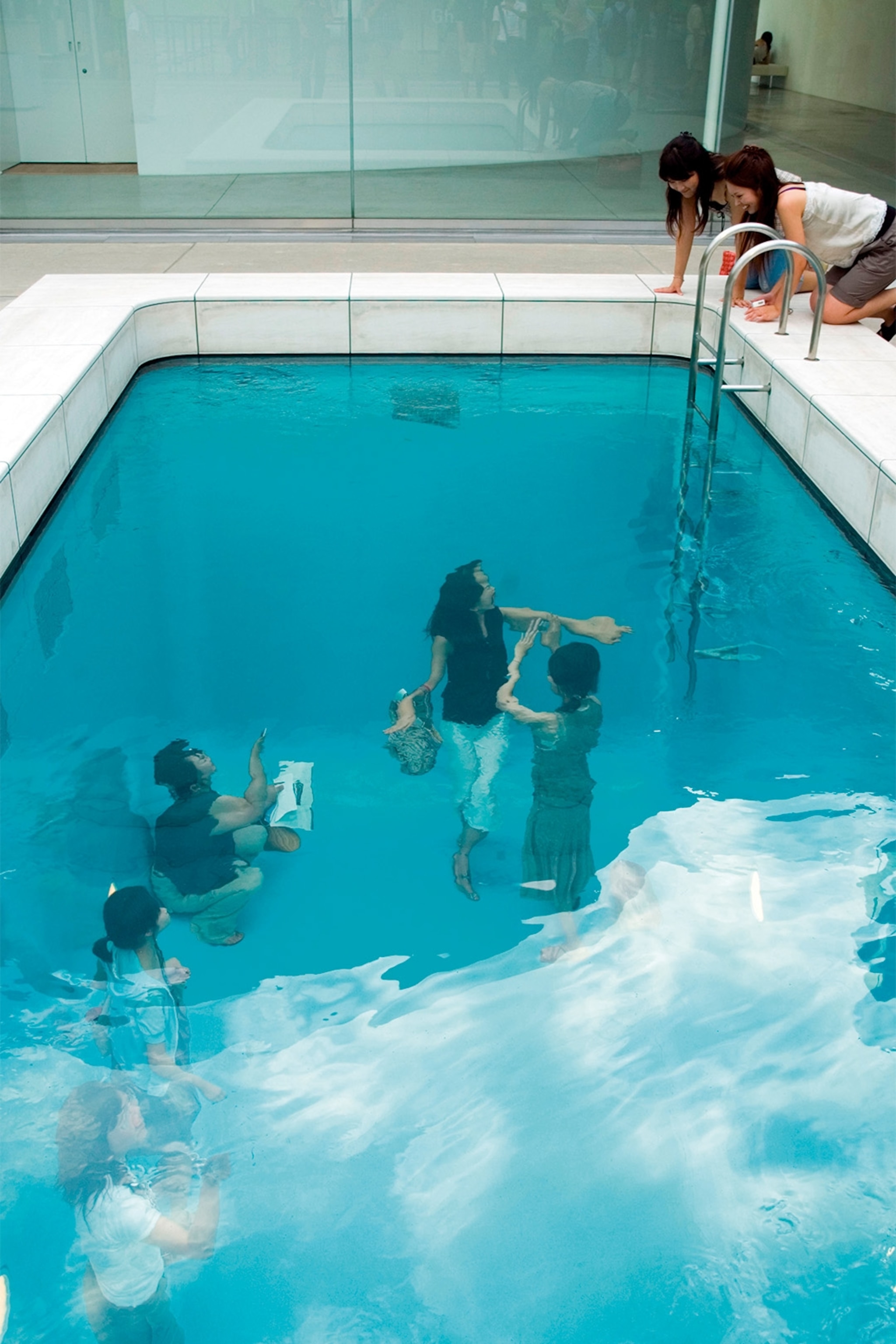The illusory Swimming Pool by Argentinian artist Leandro Erlich.