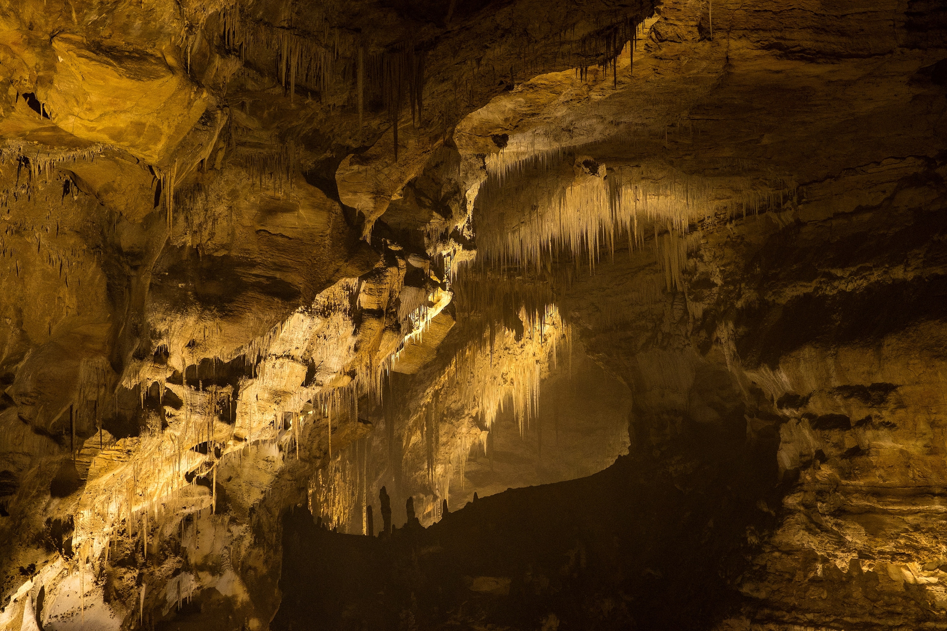 Rock Formations at the Carlsbad Caverns National Park
