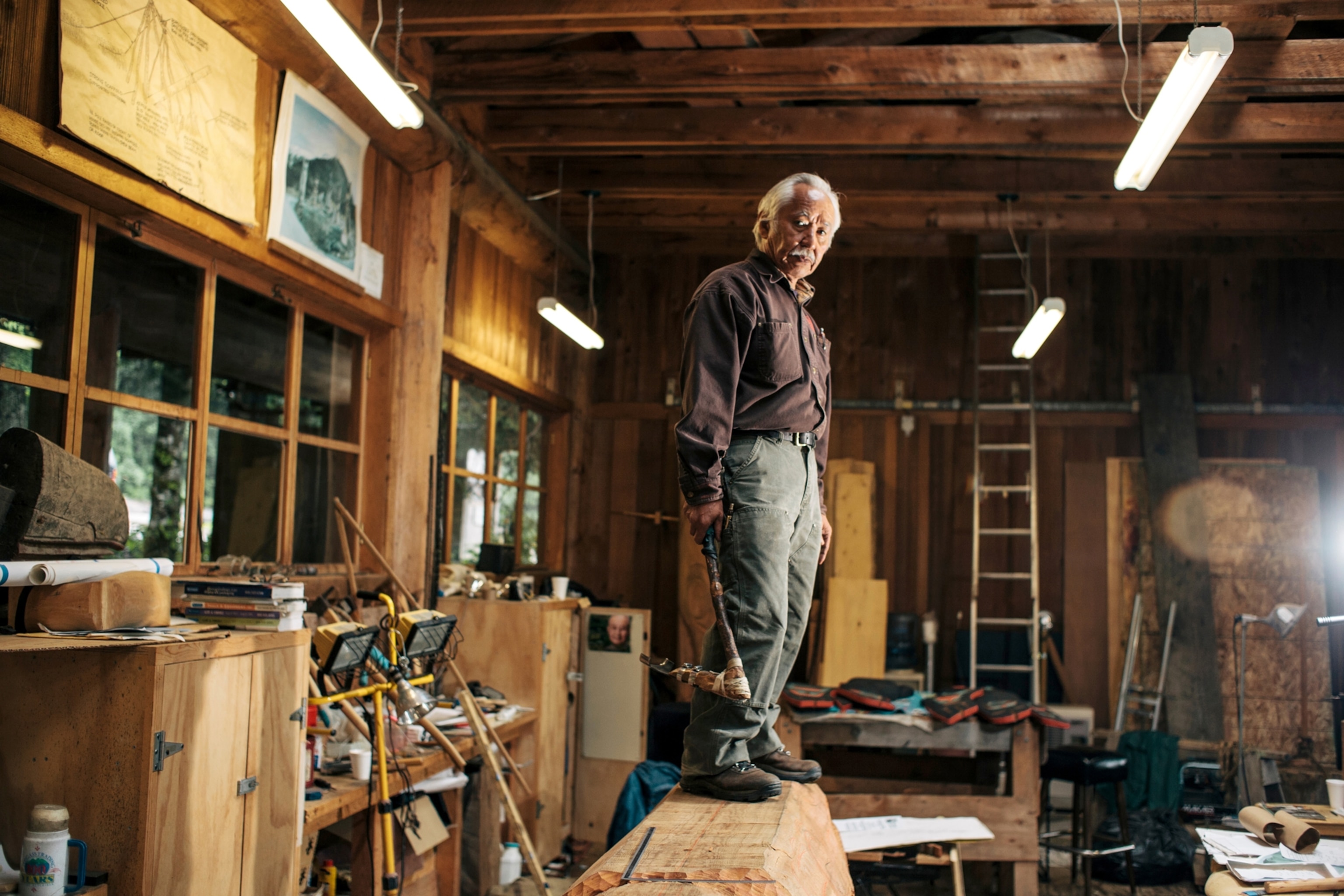 Nathan Jackson a master totem carver