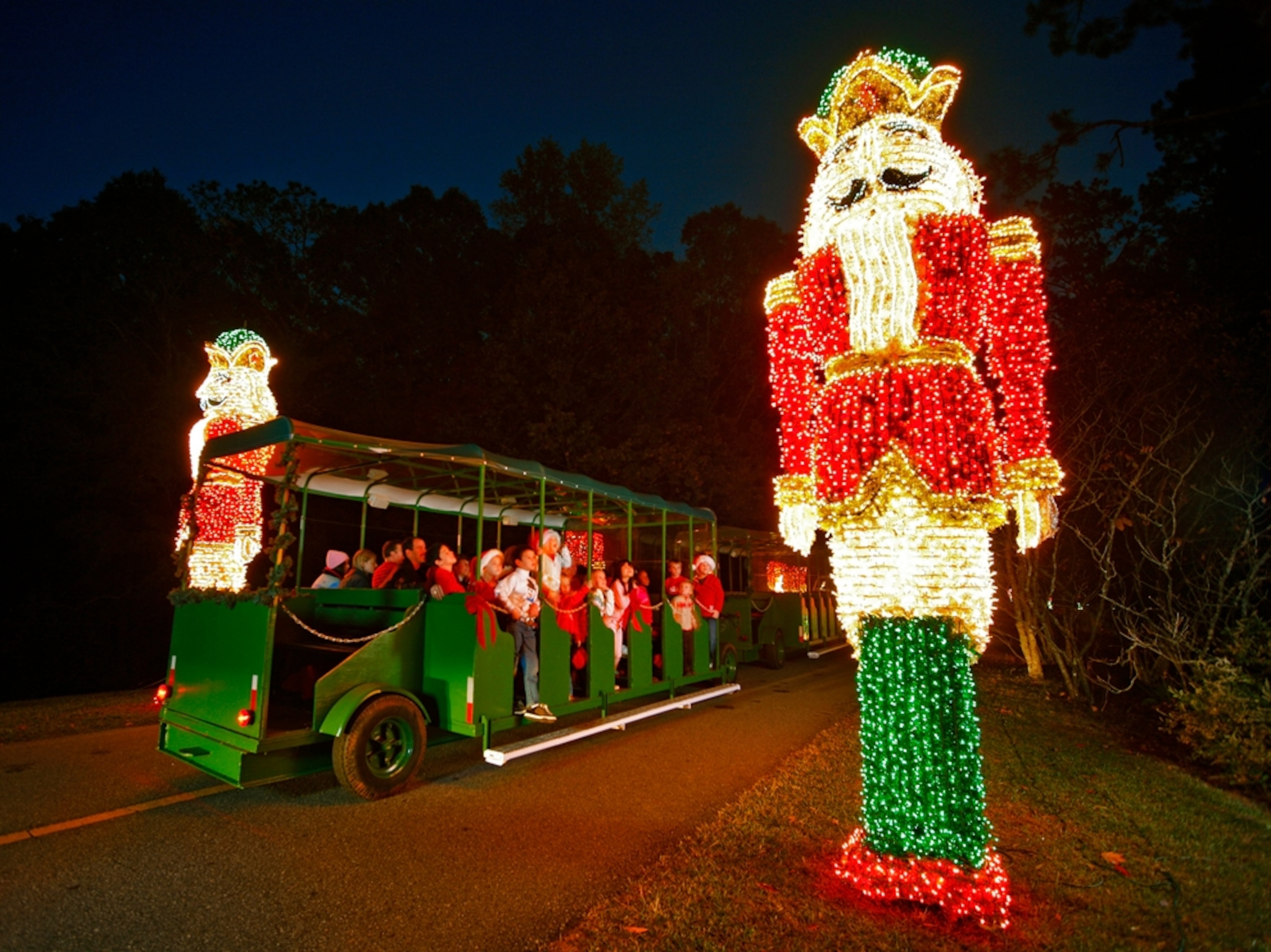 Illuminated toy soldiers