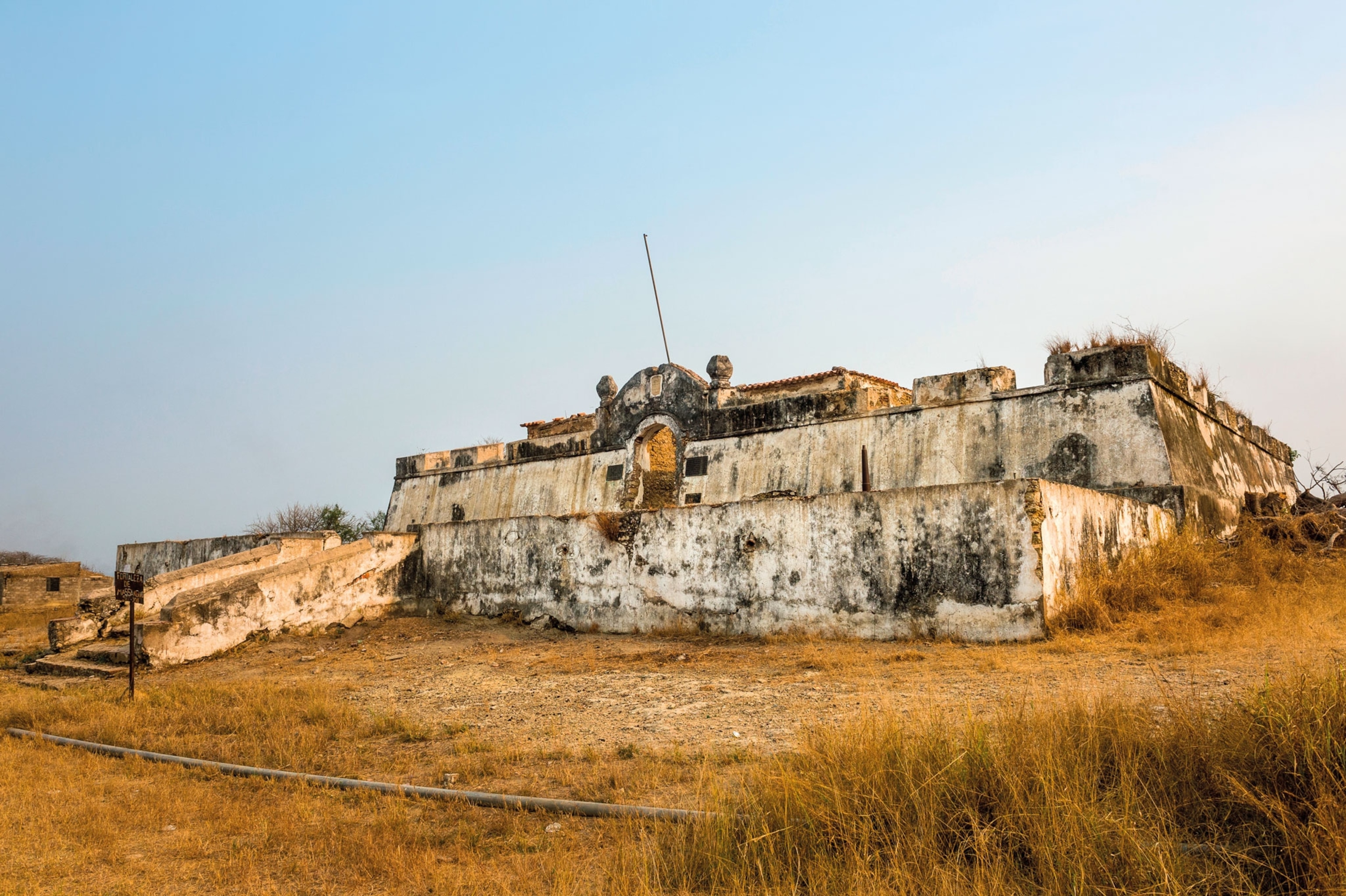 the Massangano fortress in Angola, Africa
