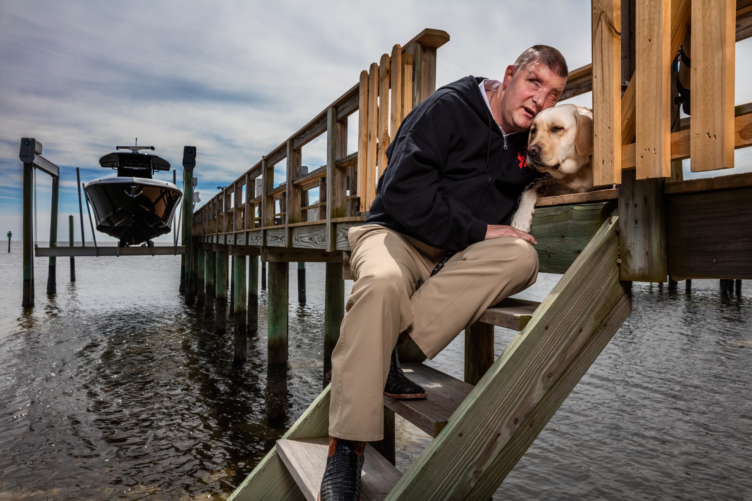 Marine Cpl. Michael Jernigan, blinded in Iraq by an improvised explosive device