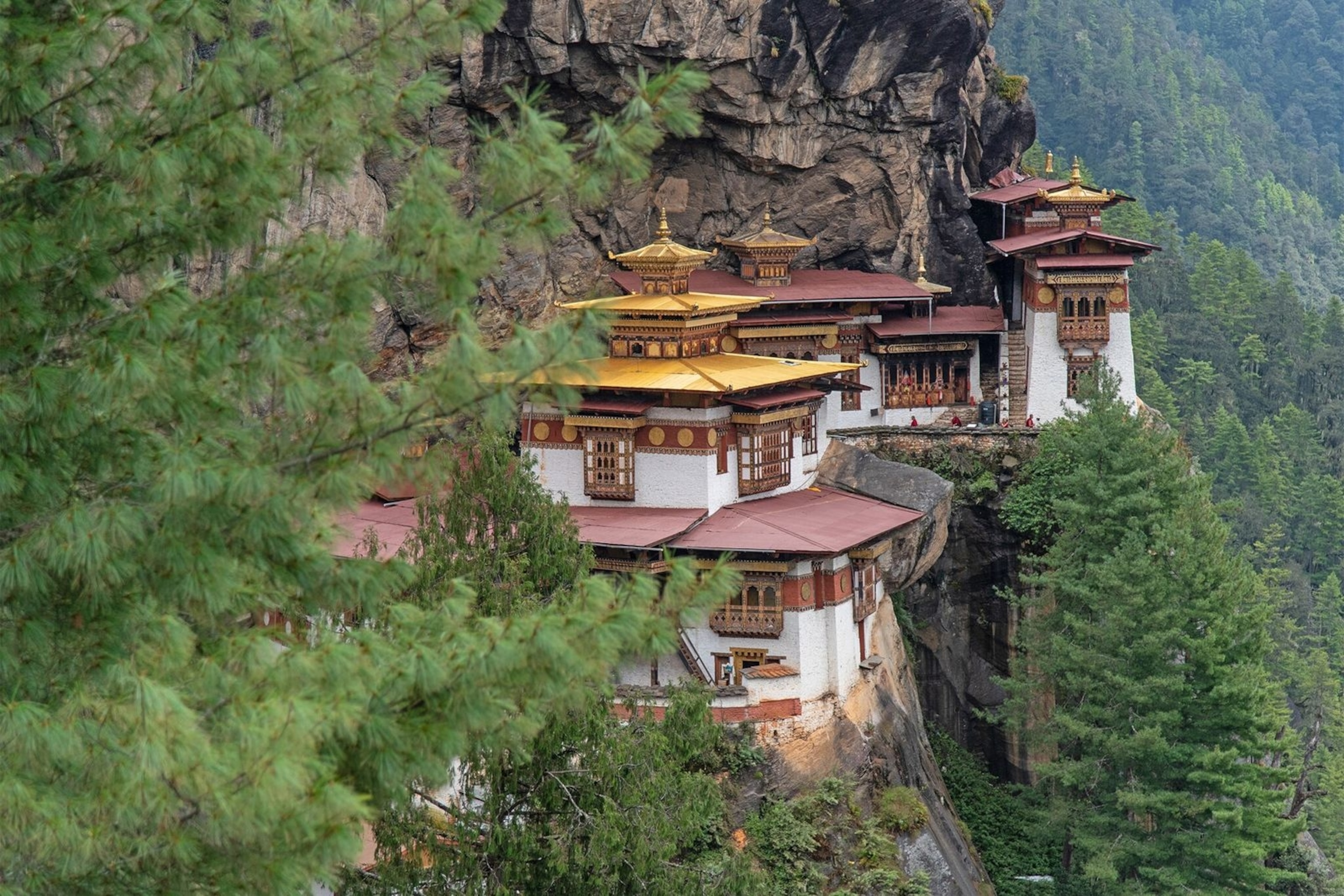 Paro Taktsang monastery, in Paro.