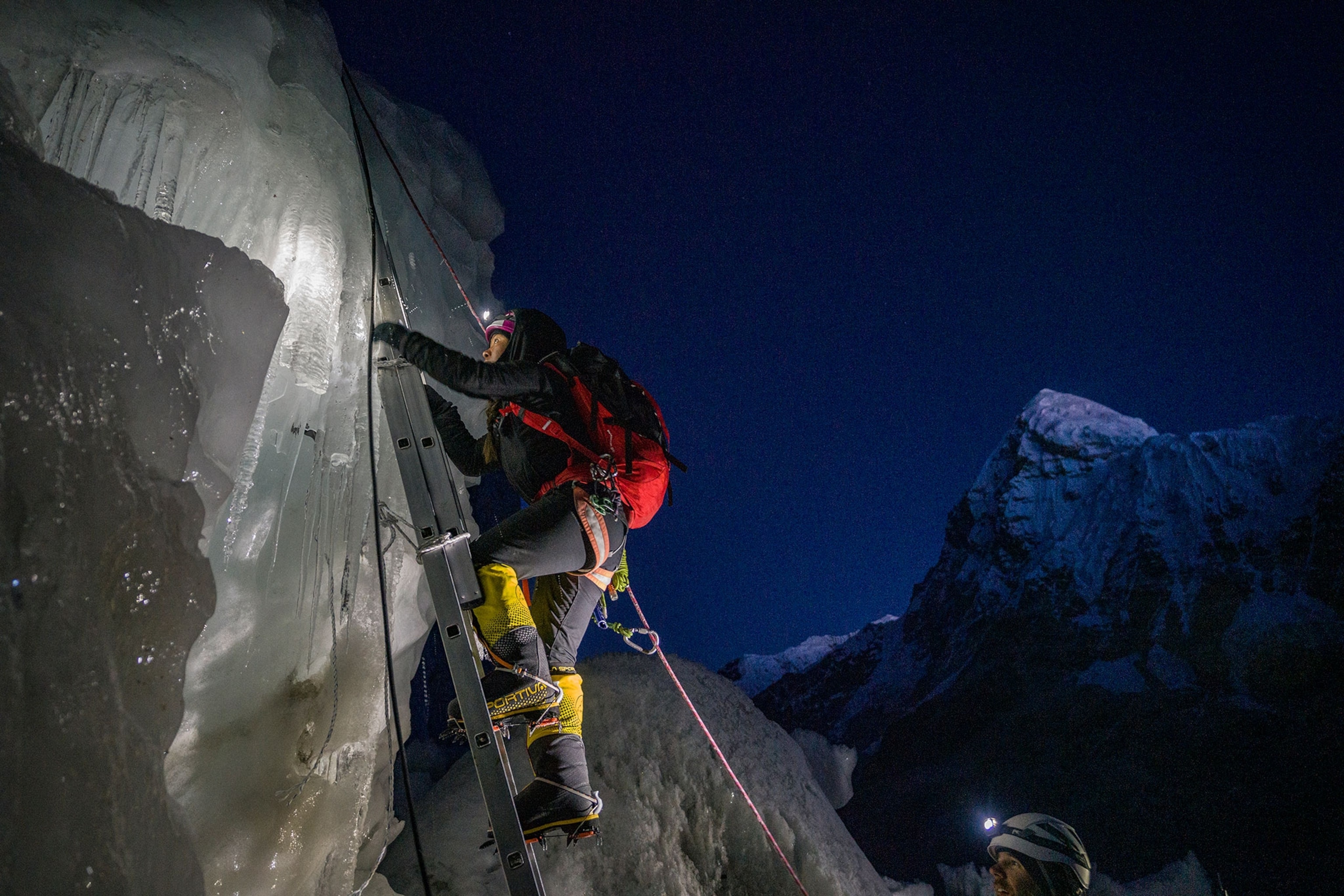 the National Geographic science expedition on Mount Everest