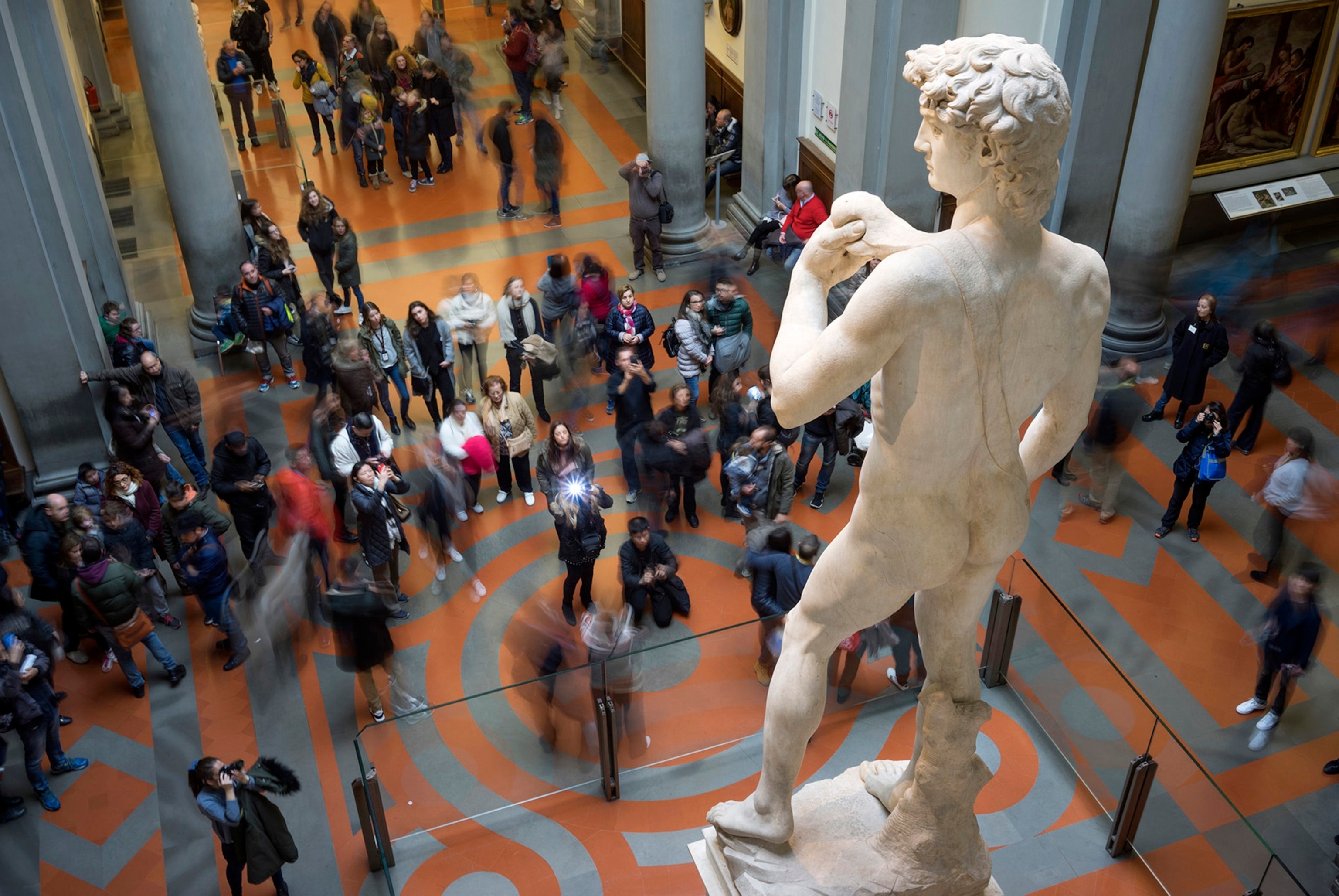 The David is a marble sculpture created between 1501 and 1504 by Michelangelo Buonarroti