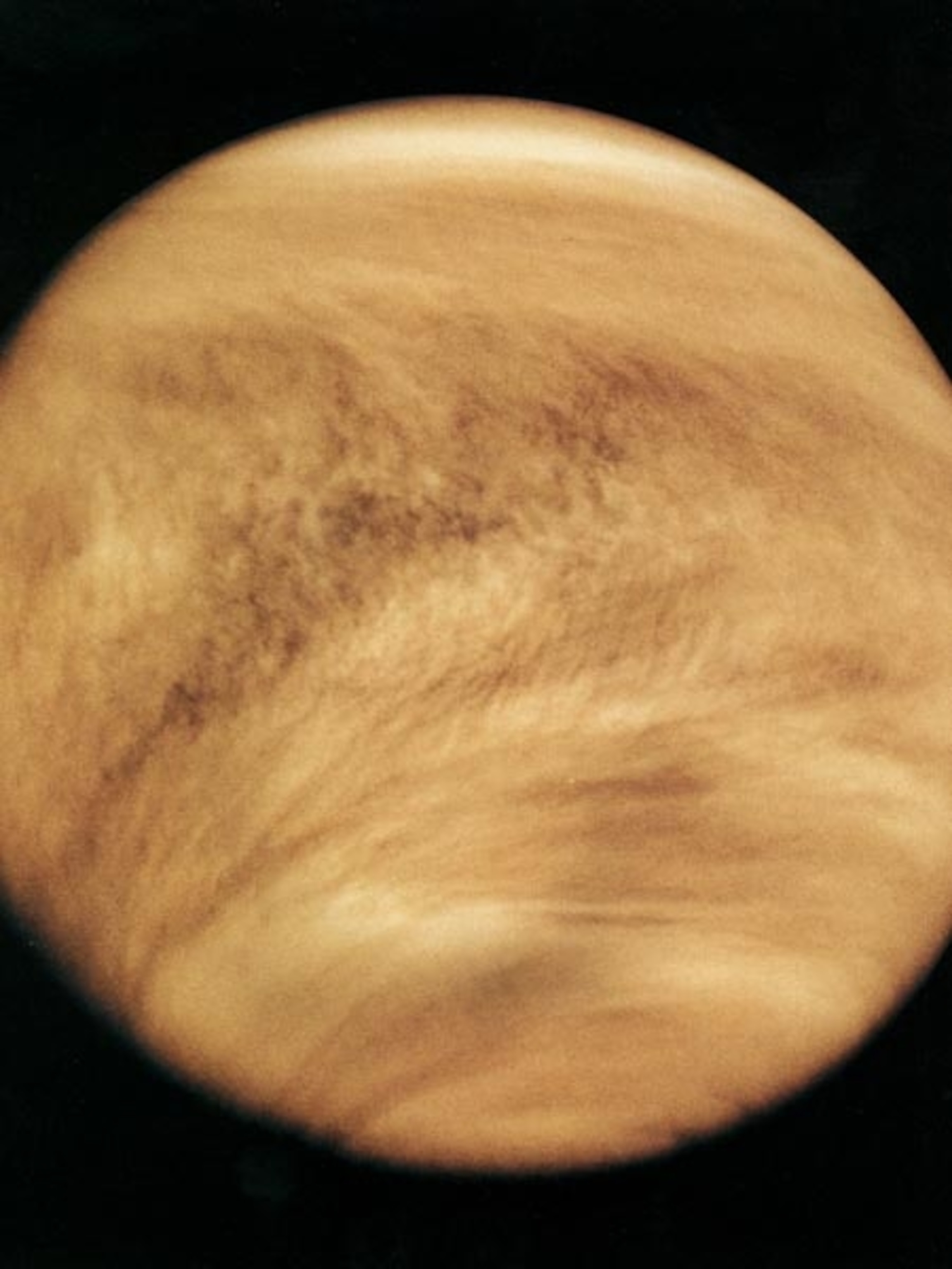 ultraviolet image of Venus