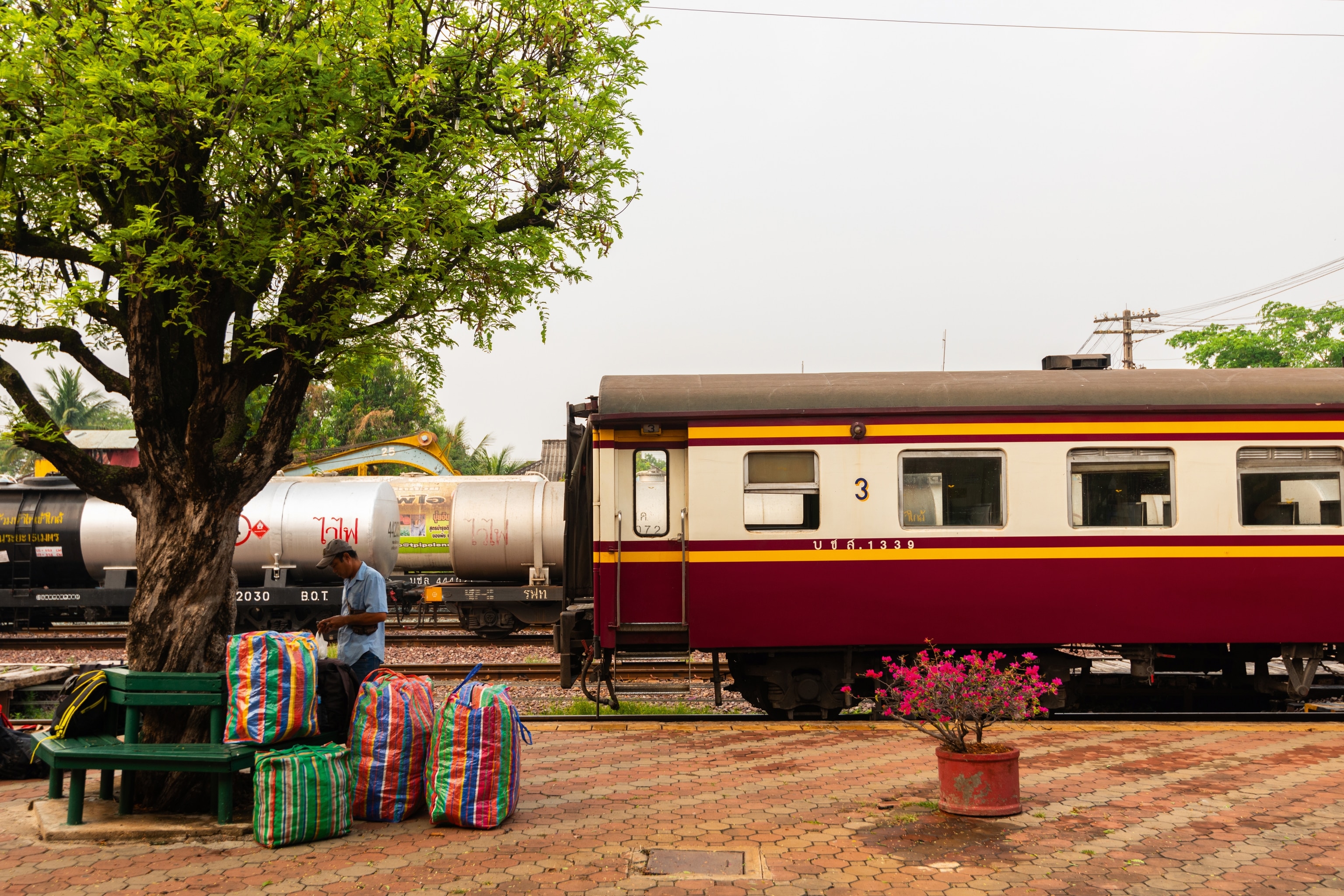Lampang century old train station