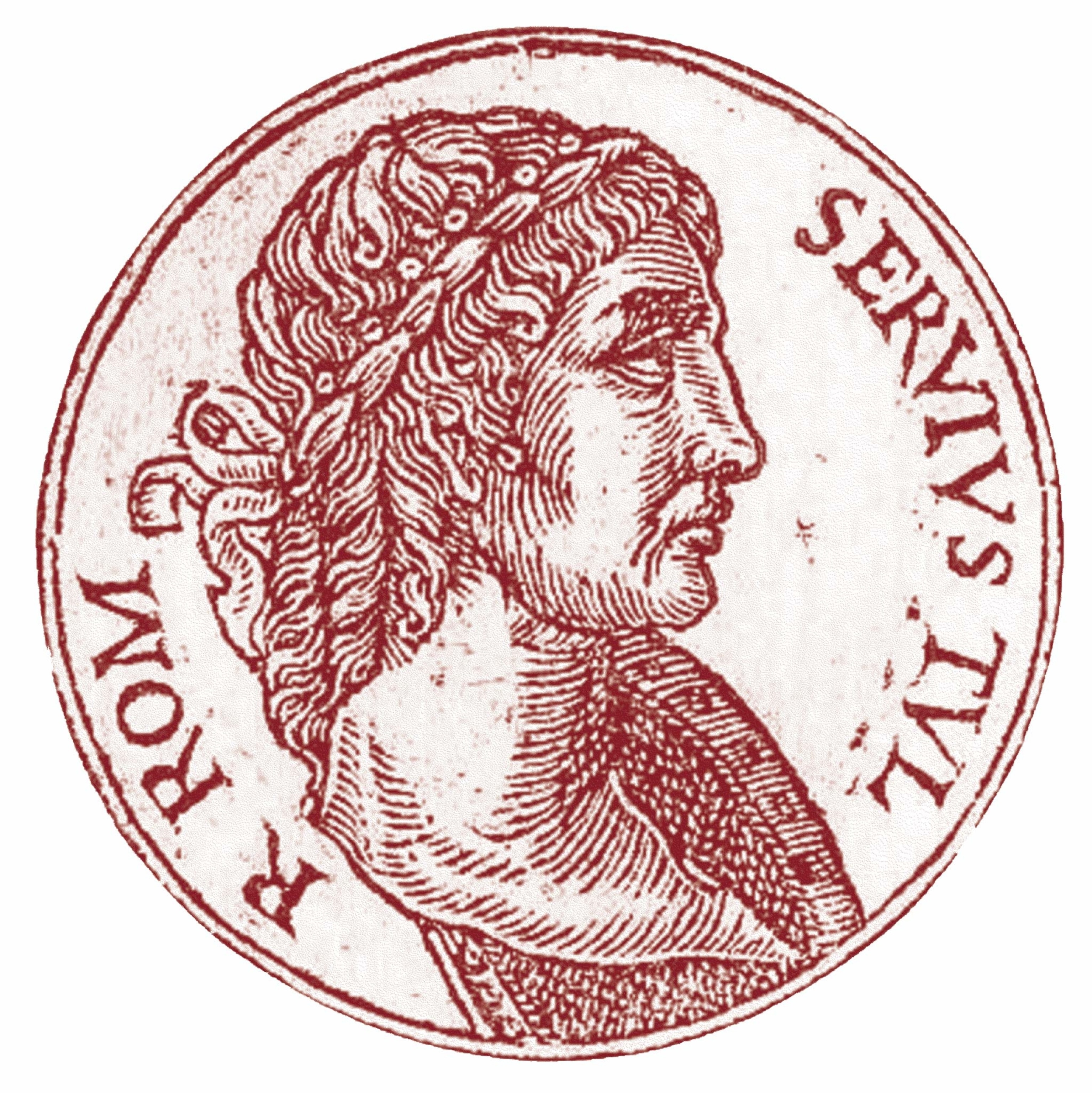 The likeness of the Etruscan king Servius Tullius