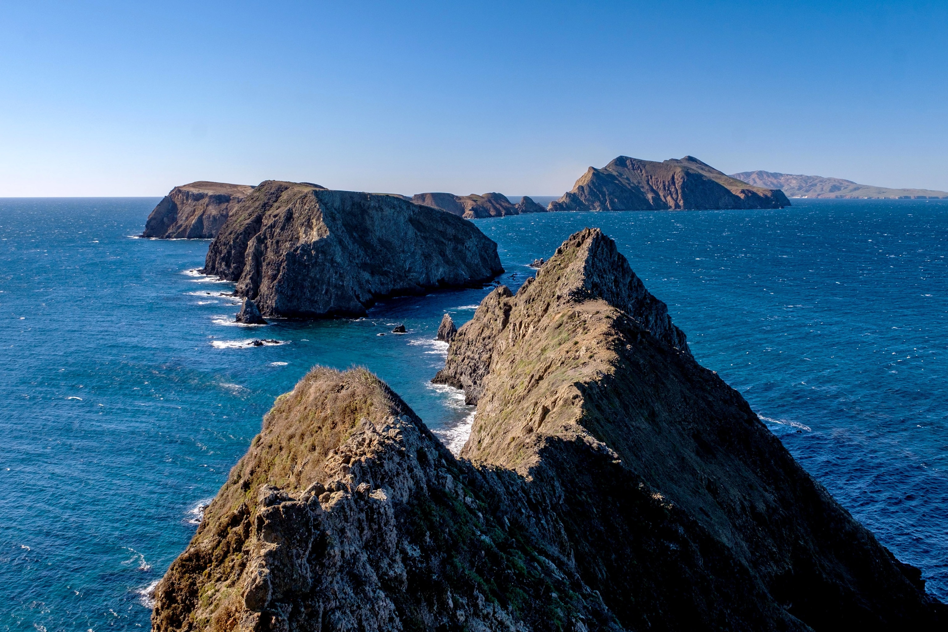 Santa Cruz Island in Channel Islands National Park