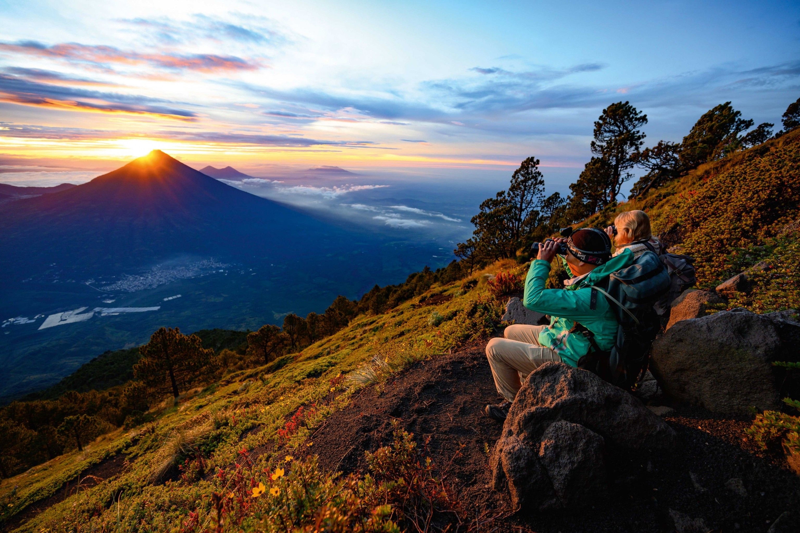Sunrise from Acatenango.